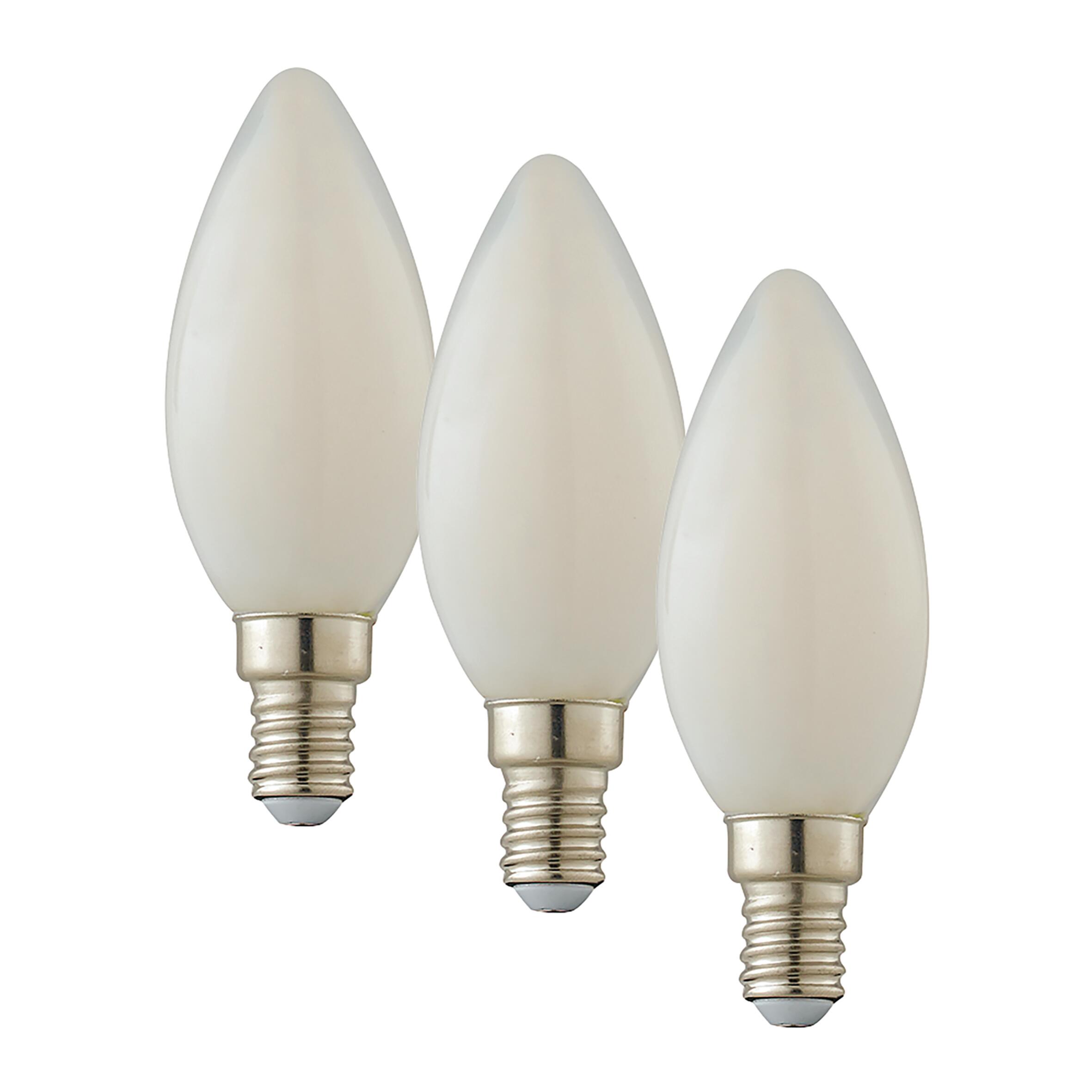 Lampadina LED sferica 8,5W E14 3000K