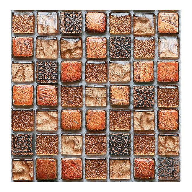 Campione di mosaico Ambraglit H 10 x L 10 cm beige - 1