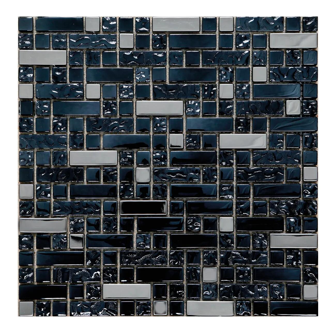 Mosaico Neox H 30.5 x L 30 cm nero - 2