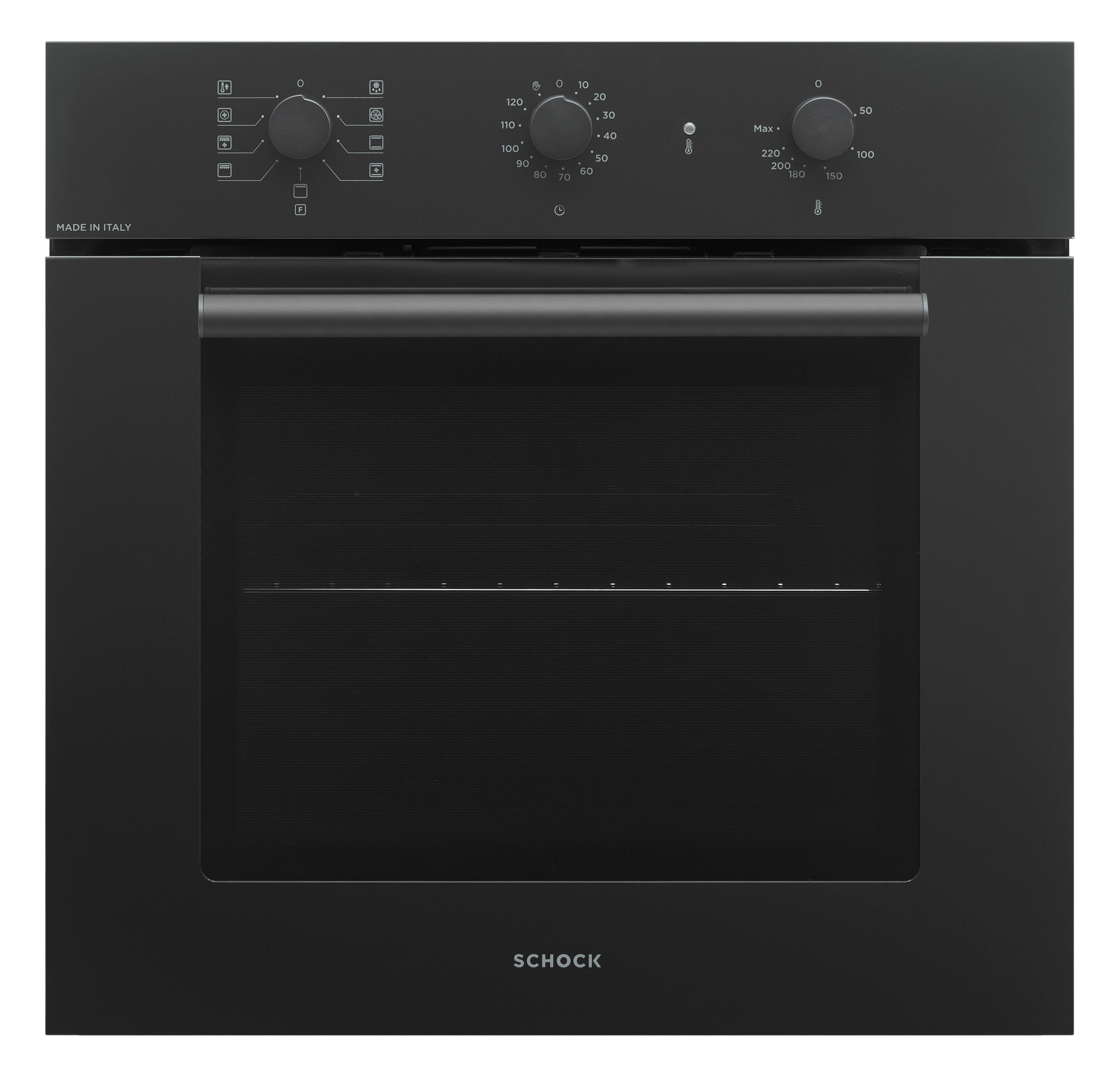 Forno da incasso elettrico multifunzione ventilato SCHOCK F609 SFI92BK NE  pulizia manuale | Leroy Merlin