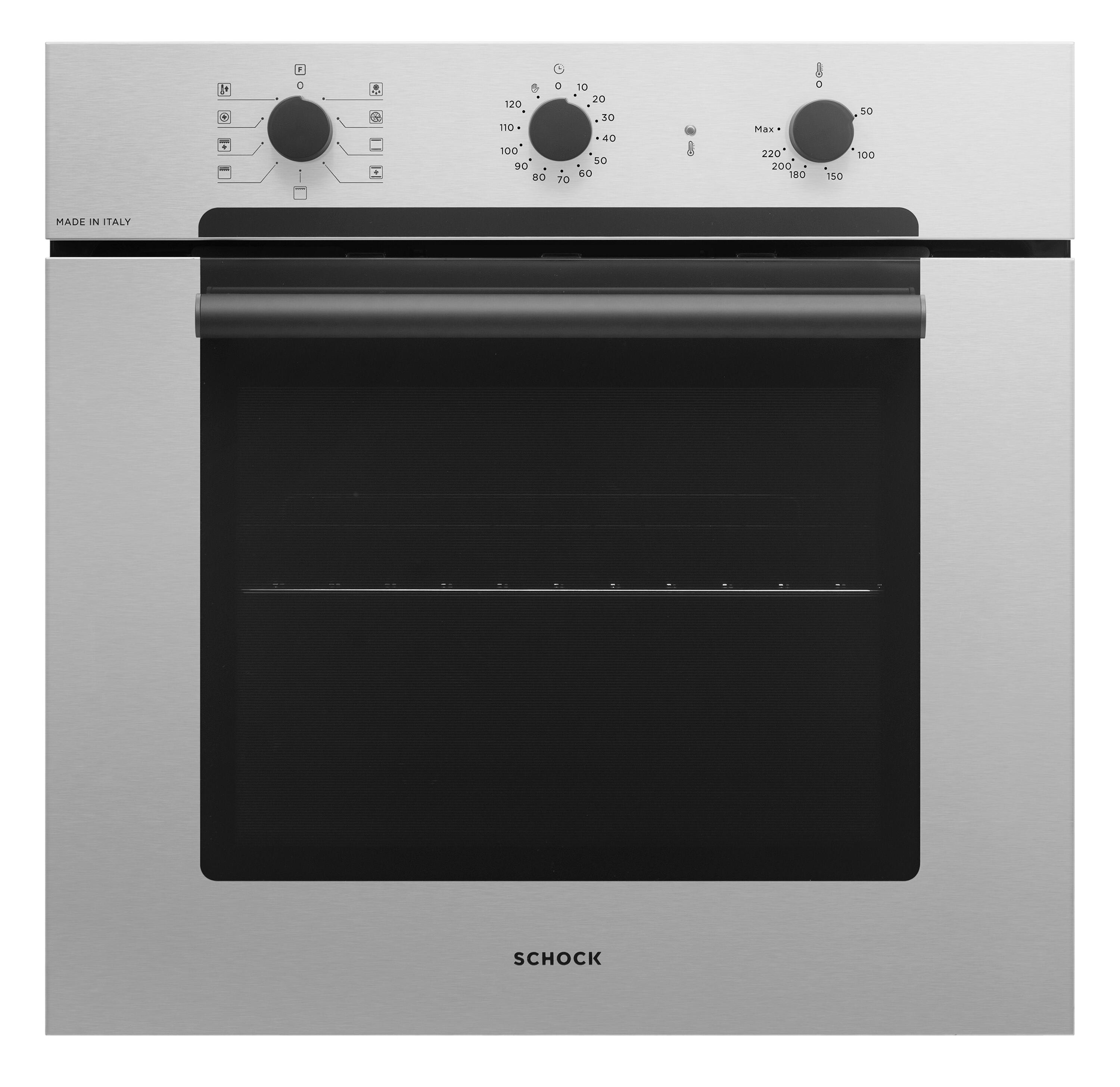 Forno da incasso elettrico multifunzione ventilato SCHOCK F609 SFI92IX  pulizia manuale | Leroy Merlin