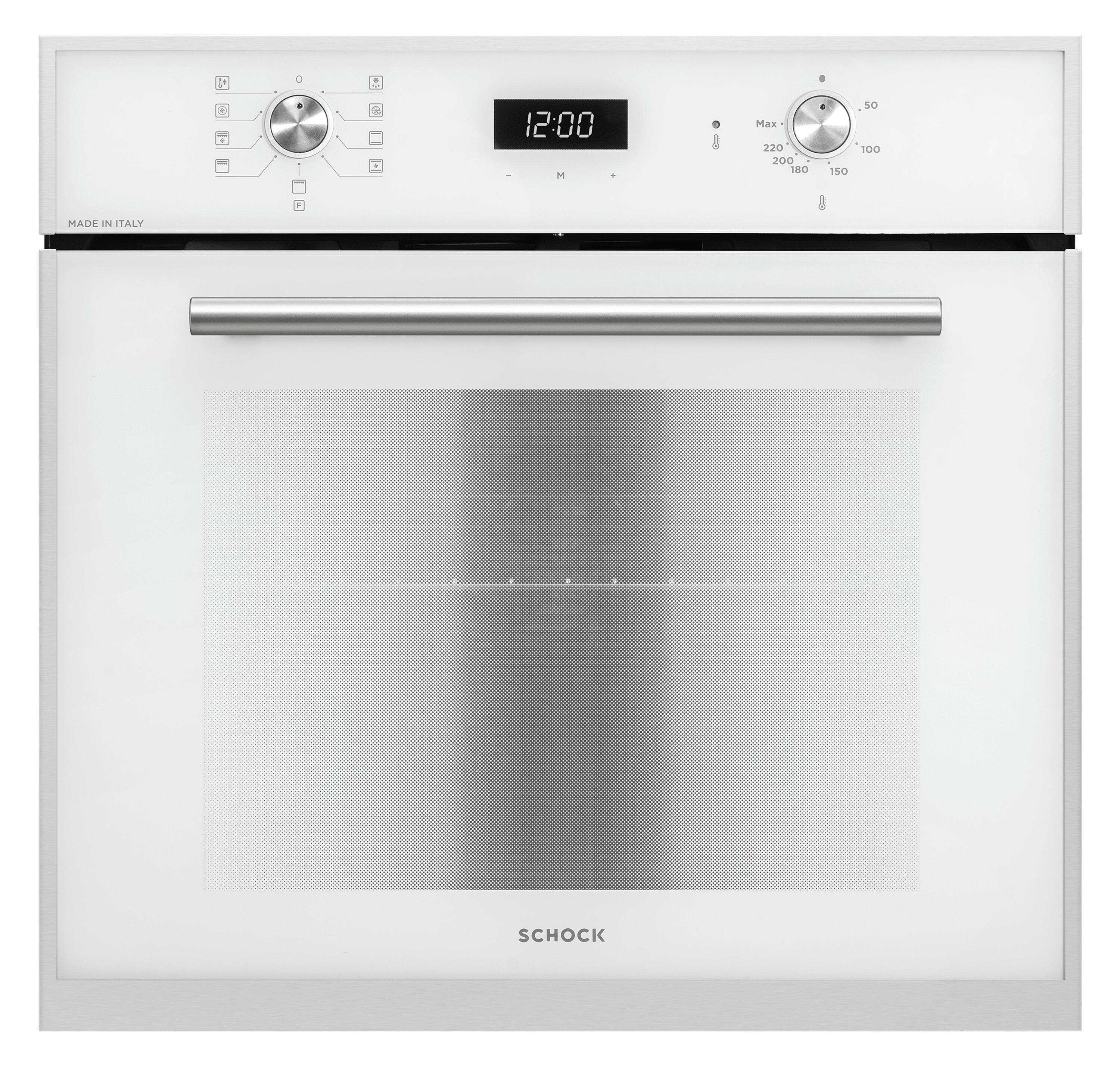 Forno da incasso elettrico multifunzione ventilato SCHOCK F609 SFS98WH  pulizia manuale | Leroy Merlin