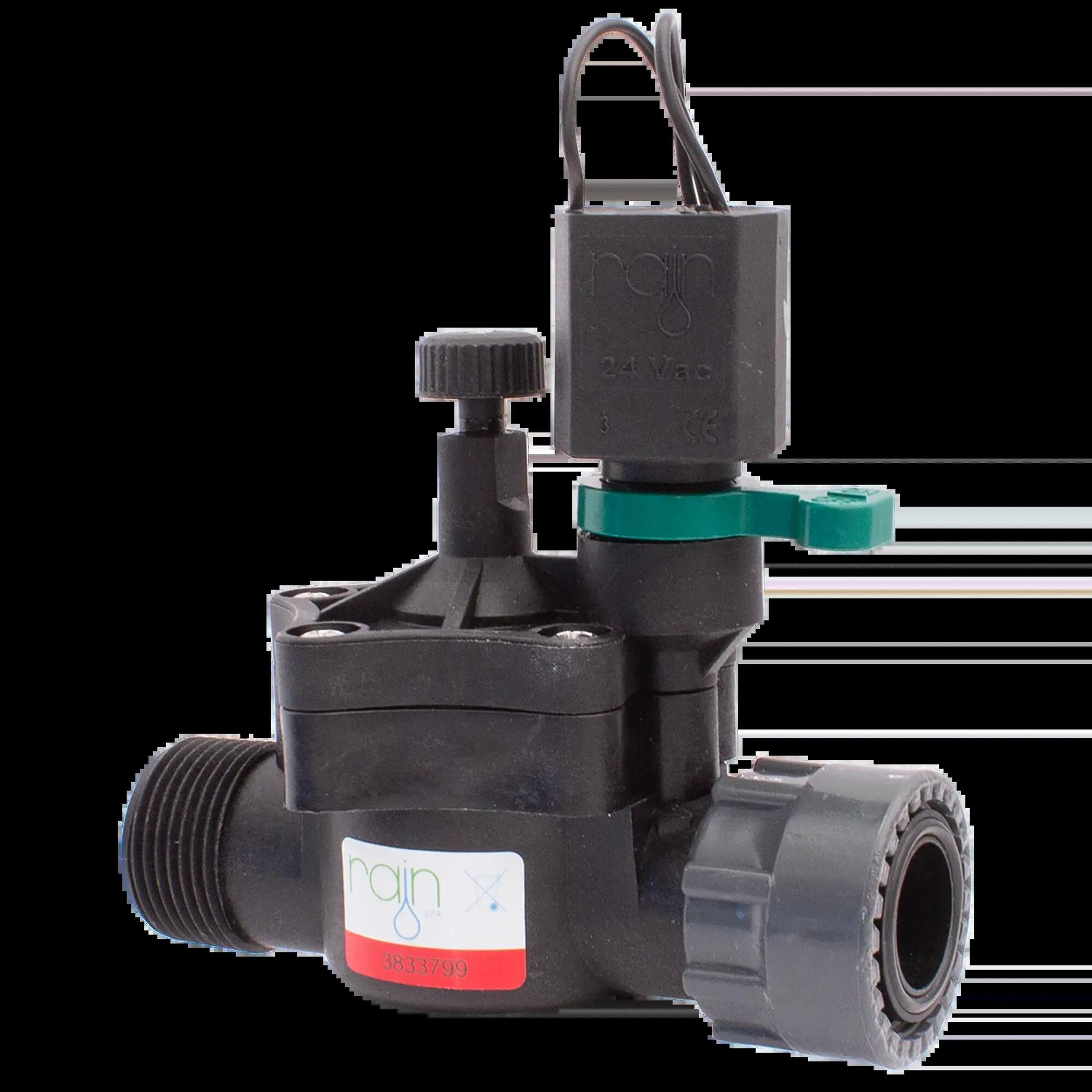 Elettrovalvola con regolatore di flusso RAIN 150 MxUnion 24 V