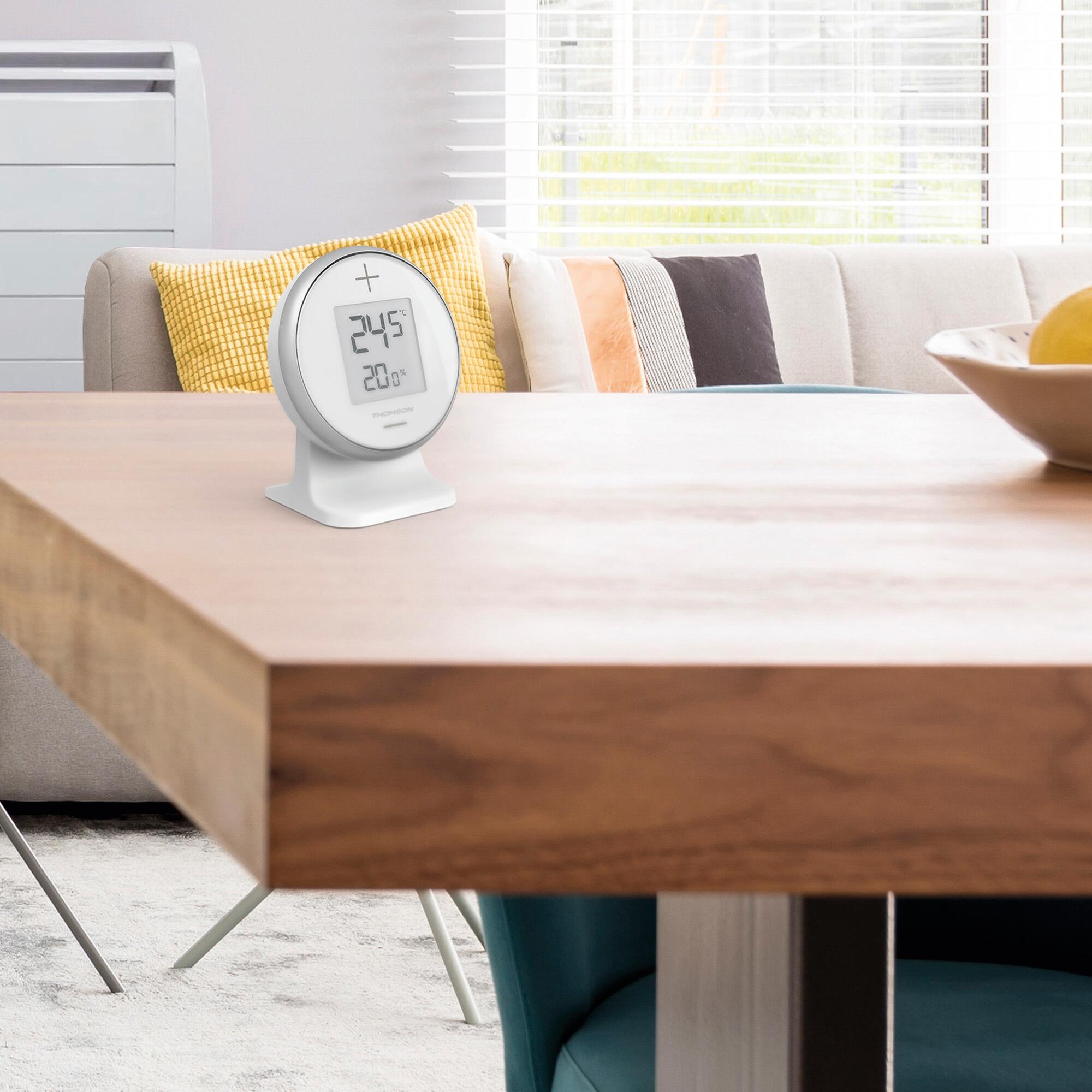 Termostato intelligente e connesso THOMSON Thermostat CaliB bianco