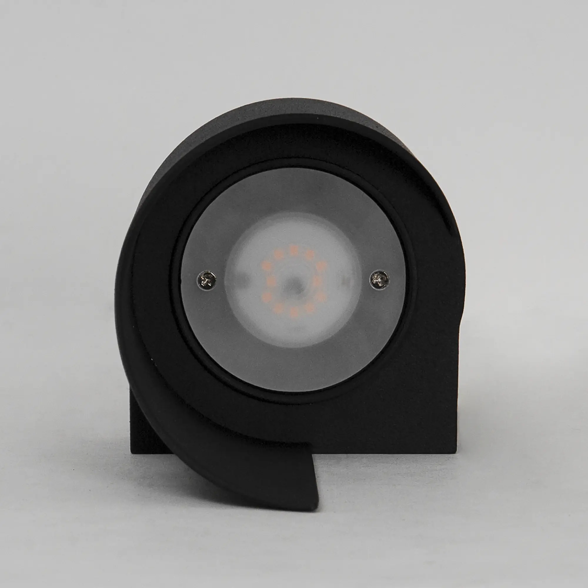 Applique design Leria nero, in metallo, 10x10 cm, 2 luci INSPIRE - 5