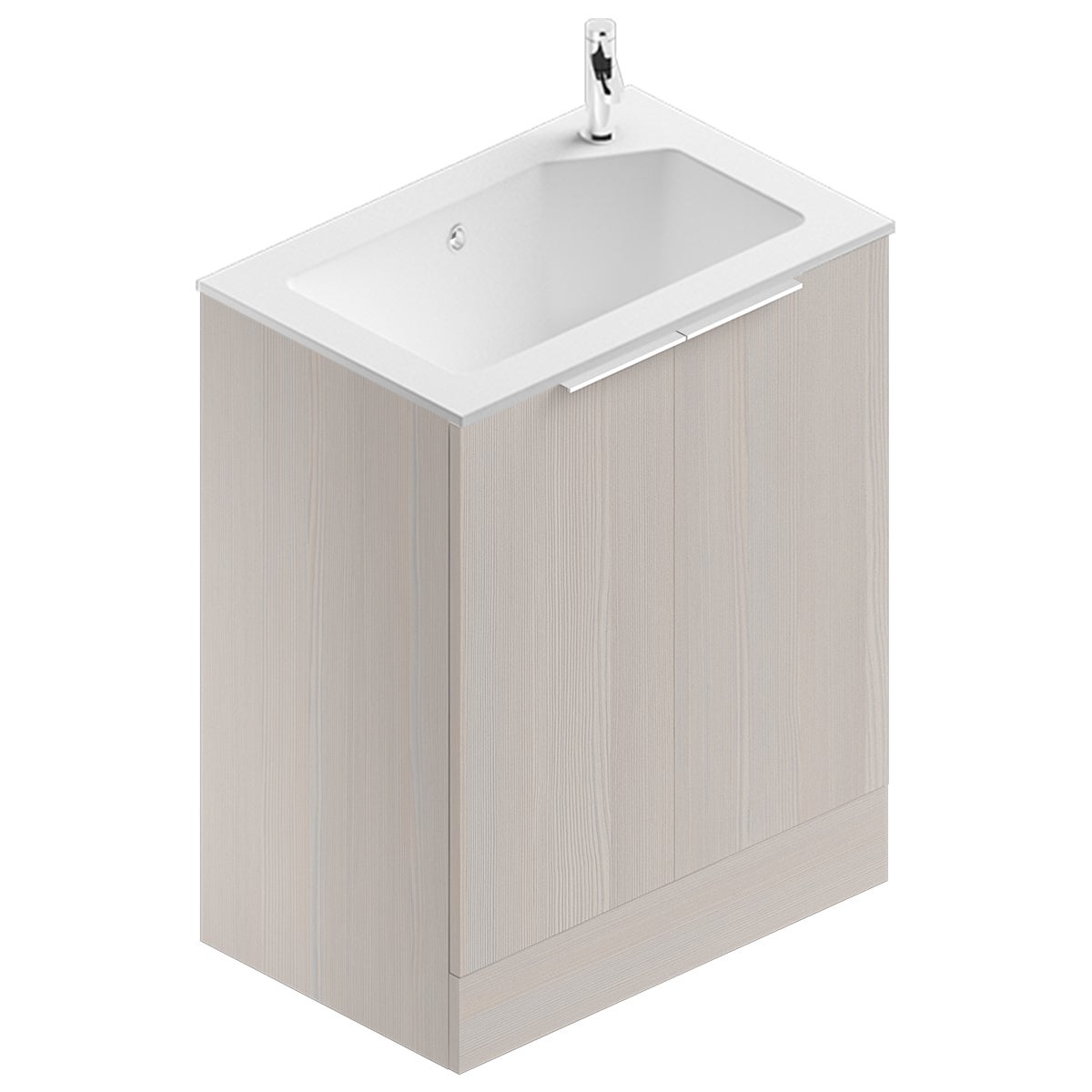 mobile bagno 70 cm bianco