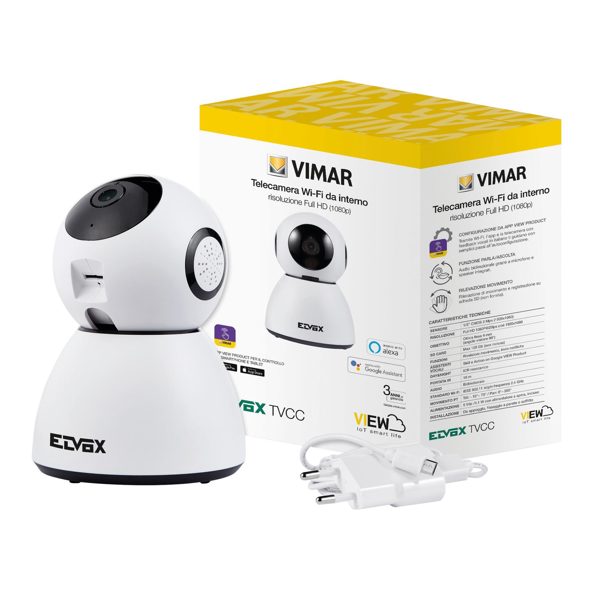 Telecamera di videosorveglianza wi-fi ELVOX VIMAR 1080p - 2