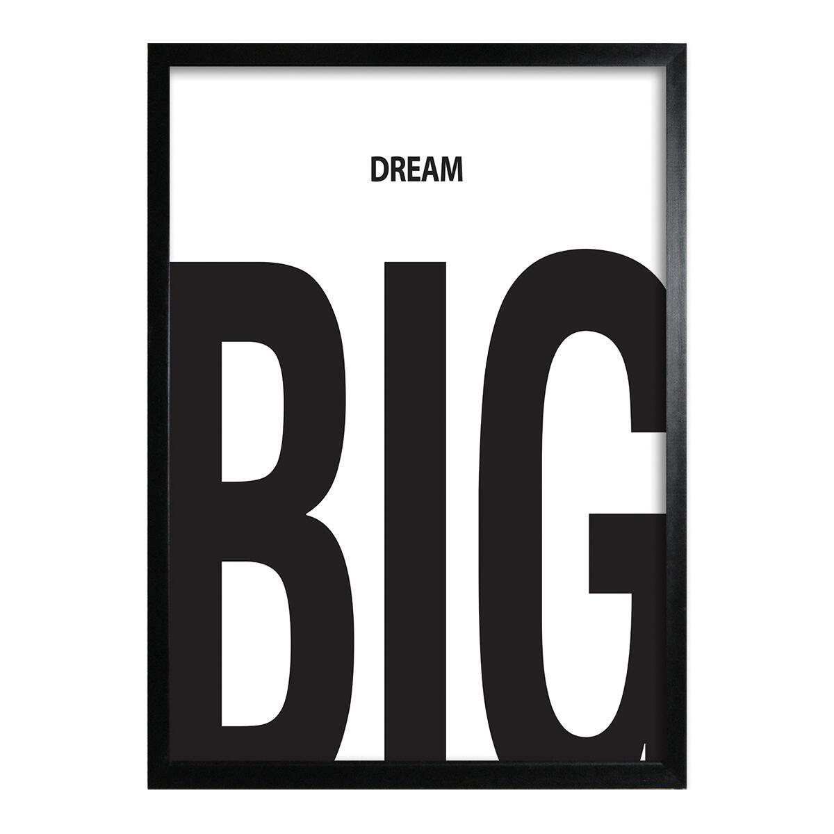 Stampa incorniciata Dream Big 52x72 cm - 2