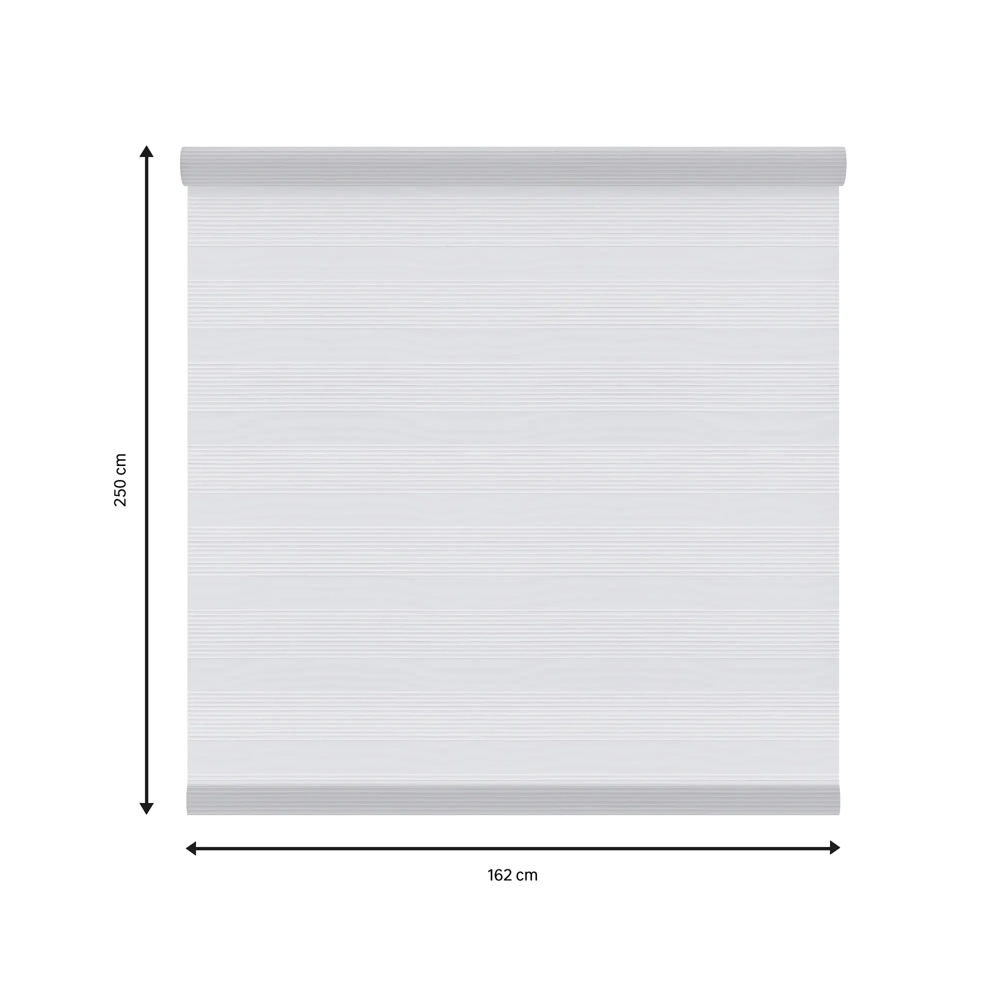 Tessuto per tende a rullo regolabile INSPIRE Athenes bianco 162 x 250 cm - 1