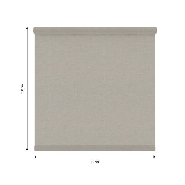 Tessuto per tende a rullo filtrante INSPIRE Brisbane beige 62 x 190 cm - 1