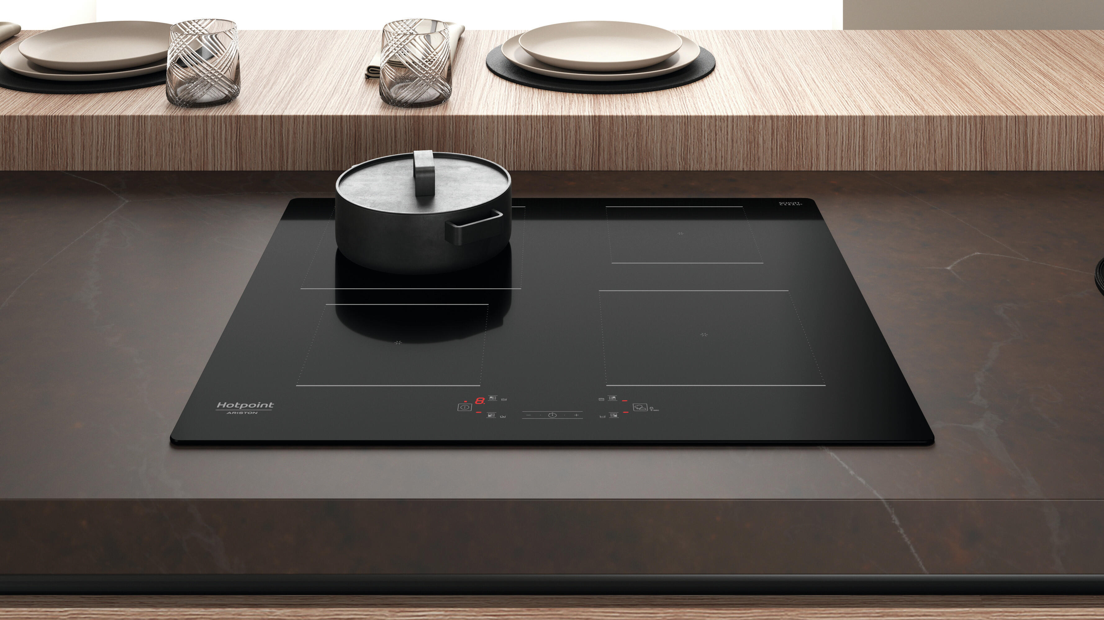 Hotpoint ariston piano cottura induzione istruzioni al miglior prezzo |  Leroy Merlin