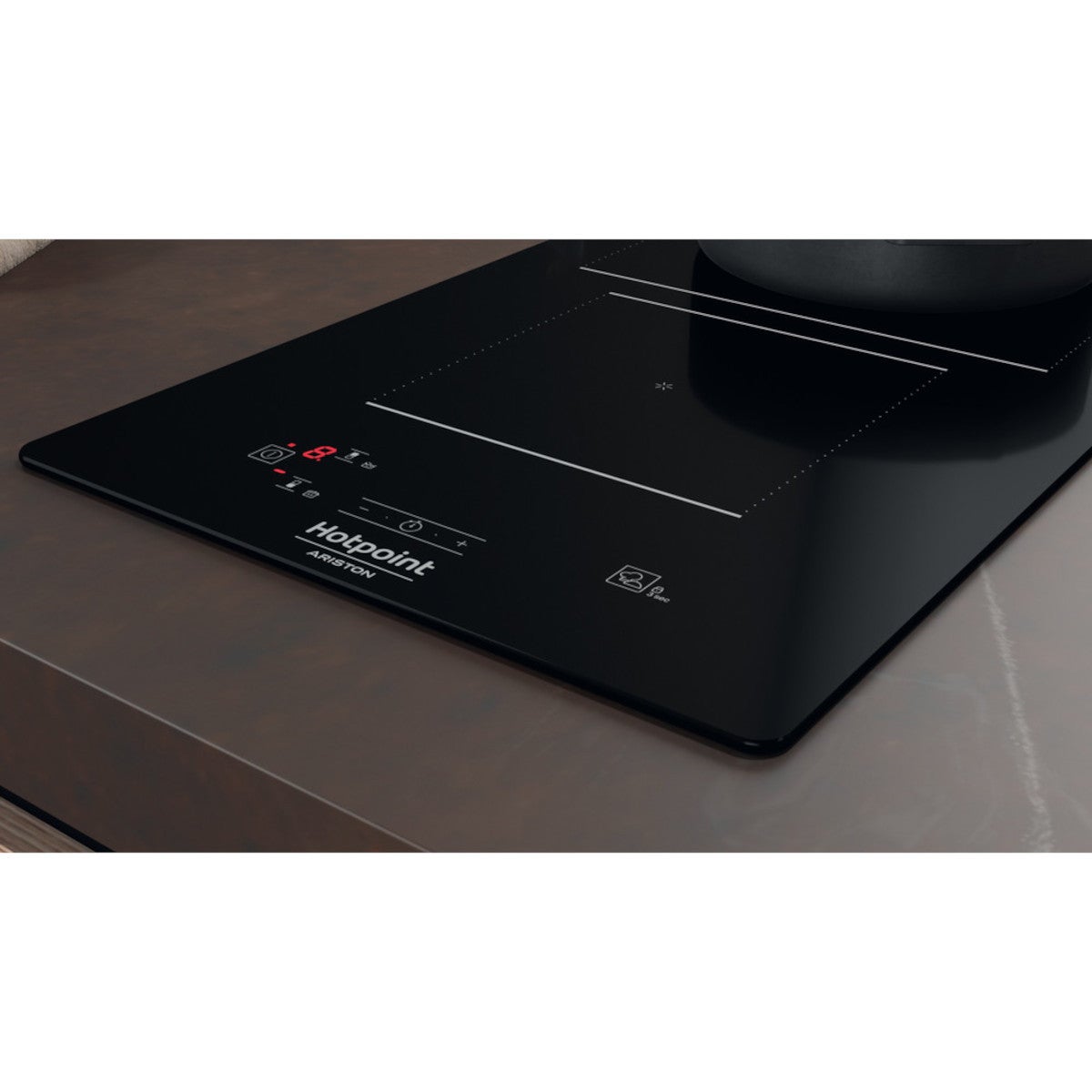 Piano cottura induzione 2 zone L 28.4 cm HQ 0930S NE HOTPOINT nero | Leroy  Merlin