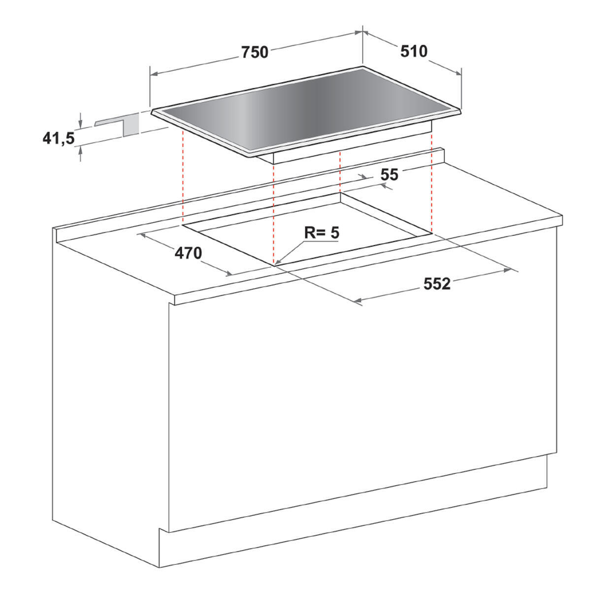 Ricambi piano cottura hotpoint ariston al miglior prezzo | Leroy Merlin