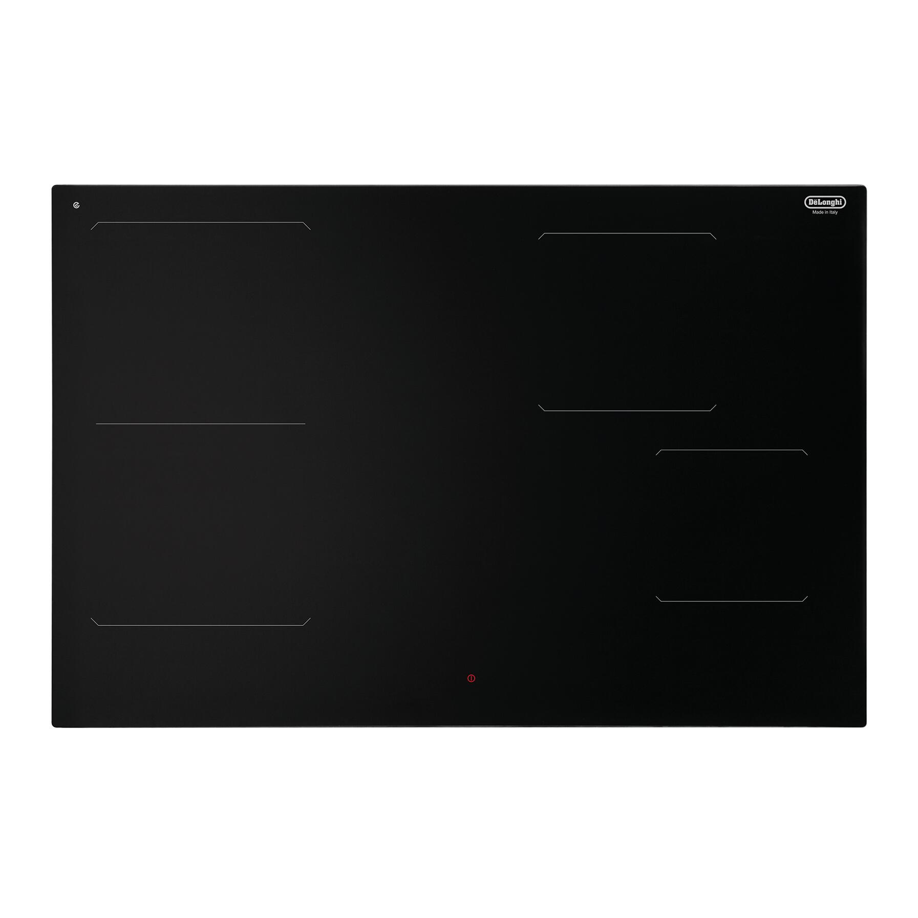 Piano cottura induzione 4 zone L 78 cm SLI 804 DE'LONGHI nero | Leroy Merlin