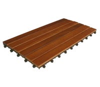 Piastrelle Legno Acacia 30x30 Cm - Pavimentazione Esterna/Interna Antiscivolo - Foto 8