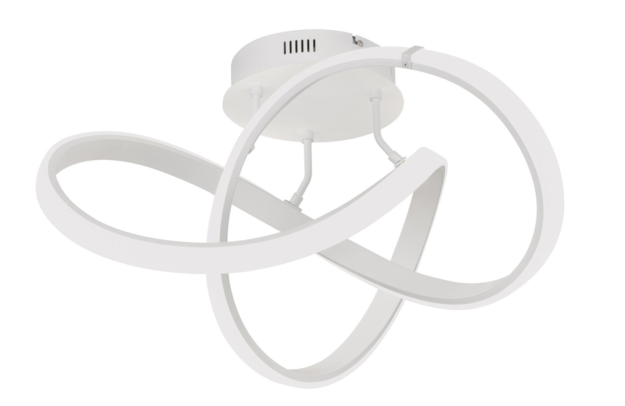 Plafoniera moderno Indigo LED integrato bianco, in metallo, D. 59 cm 59x59 cm, WOFI - 2