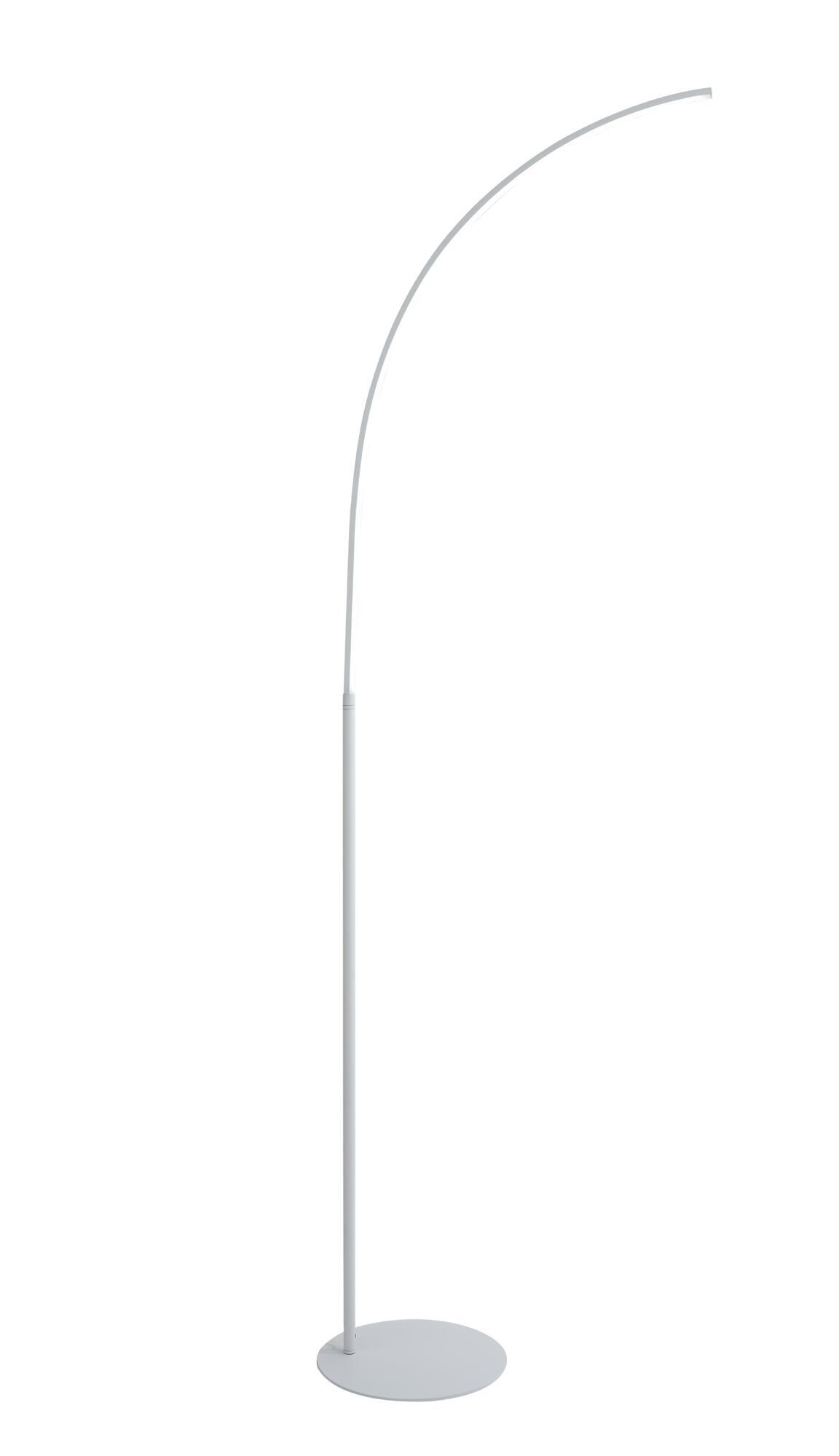 Lampada da terra arco Roxie bianco, in alluminio, H170cm LED integrato NOVECENTO - 2