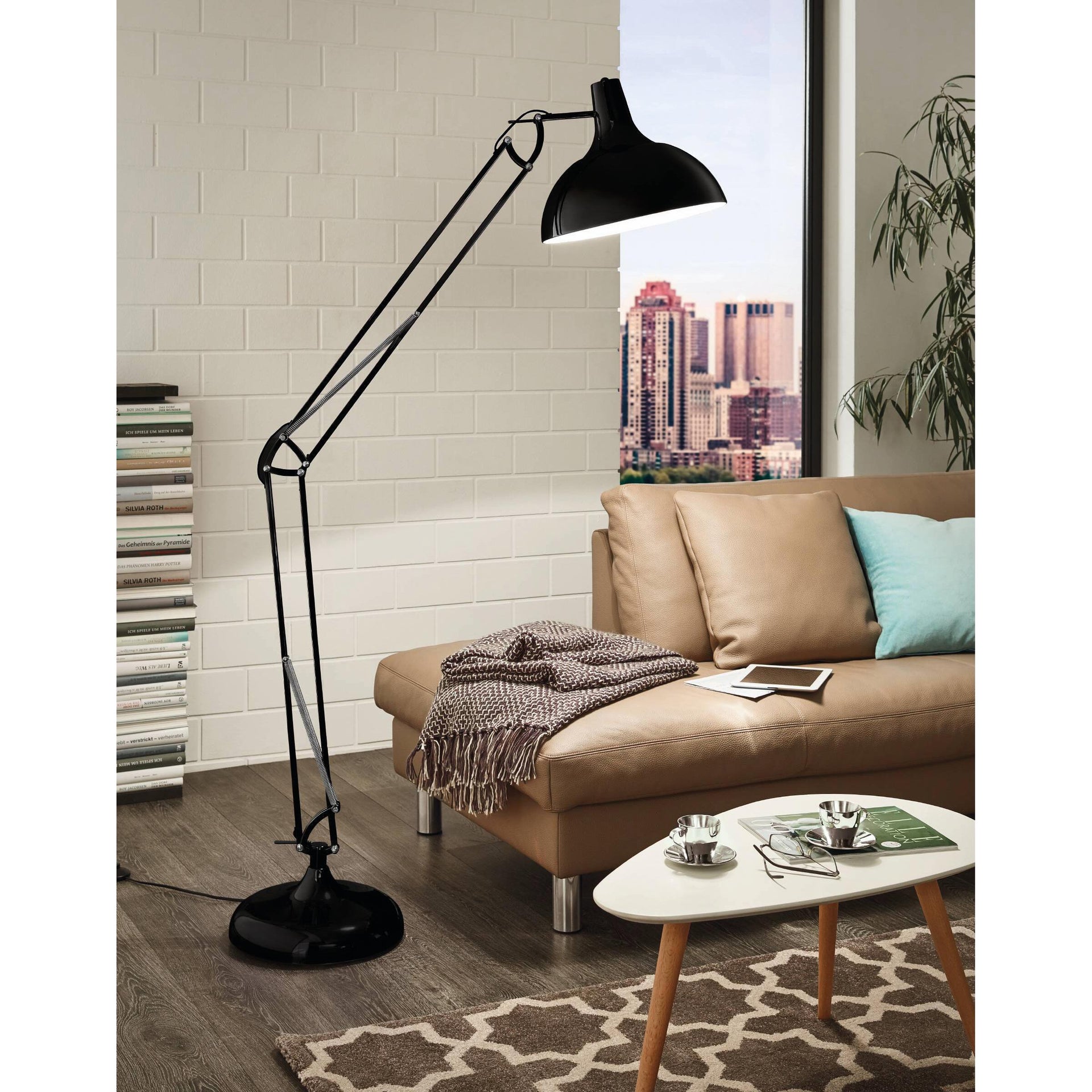 Lampada da lettura a LED, 9 W, con telecomando e interruttore a
