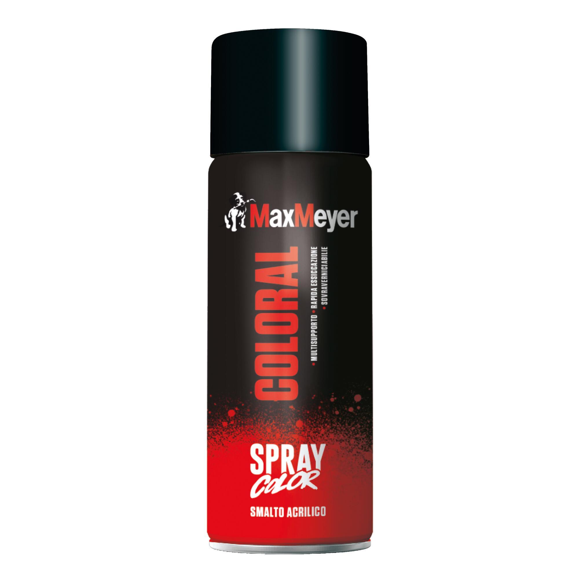 Smalto spray RUST-OLEUM base solvente ral 9005 nero opaco 0.4 L - 3