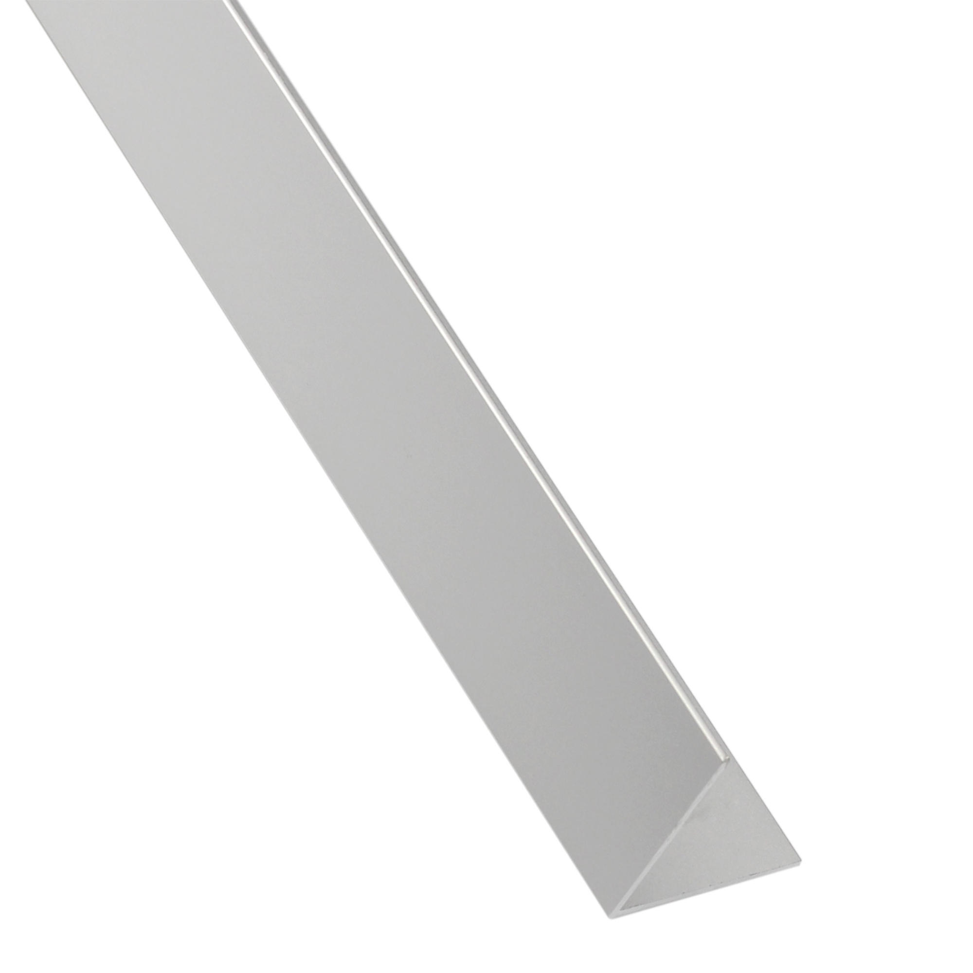 Profilo angolare simmetrico STANDERS in alluminio 2.6 m x 3 cm grigio - 3