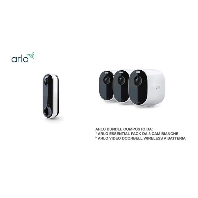 Kit di videosorveglianza wireless ARLO Essential - 1