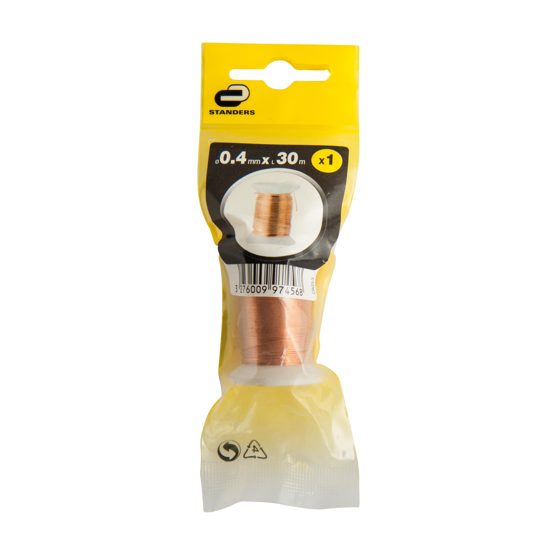 Filo in rame STANDERS Ø 0.4 mm x L 30 m
