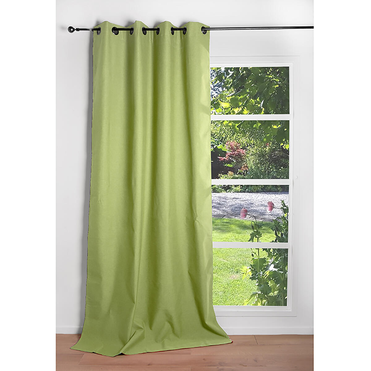 Douceur d'Intérieur Tenda con occhielli, 140 x 260 cm, in tessuto jacquard valeriana