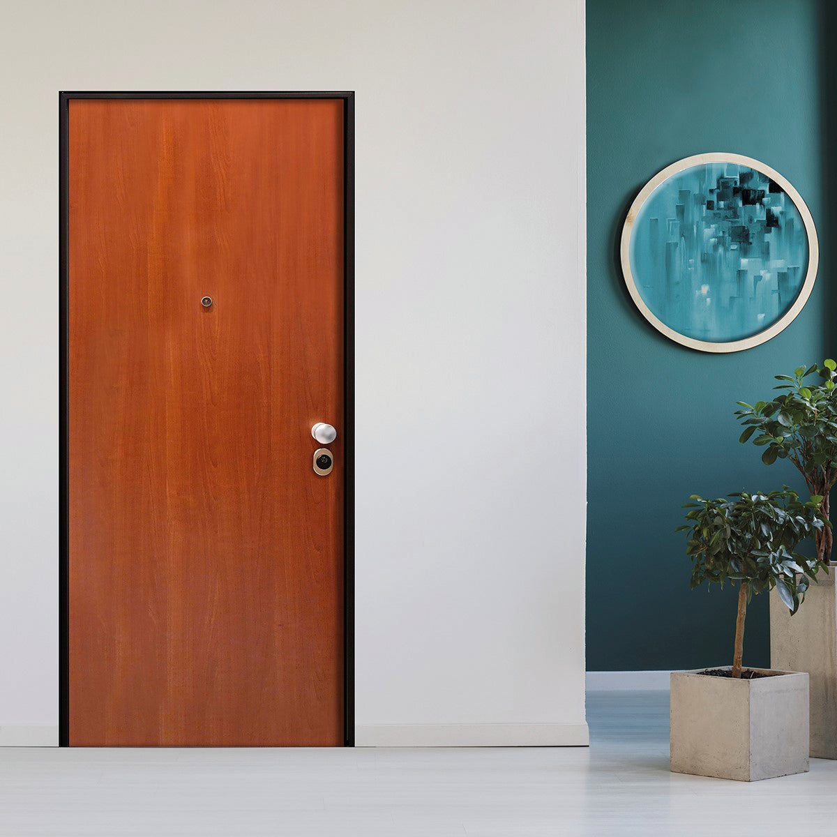 Porta Blindata MASTER Tough Noce L 90 X H 210 Cm Destra Leroy Merlin