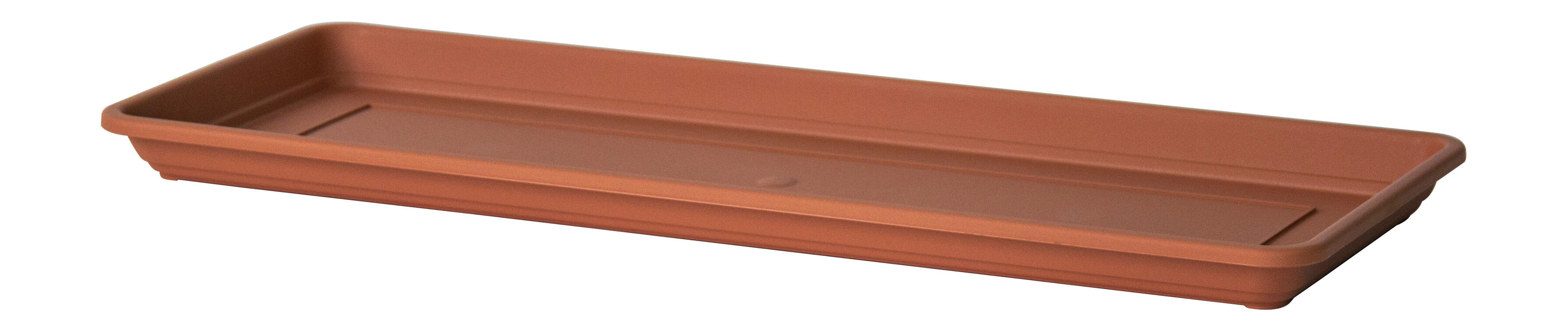 H&H 1011 Sottovaso In Plastica Riciclabile, 16 Cm, Marrone - Pratico E Decorativo
