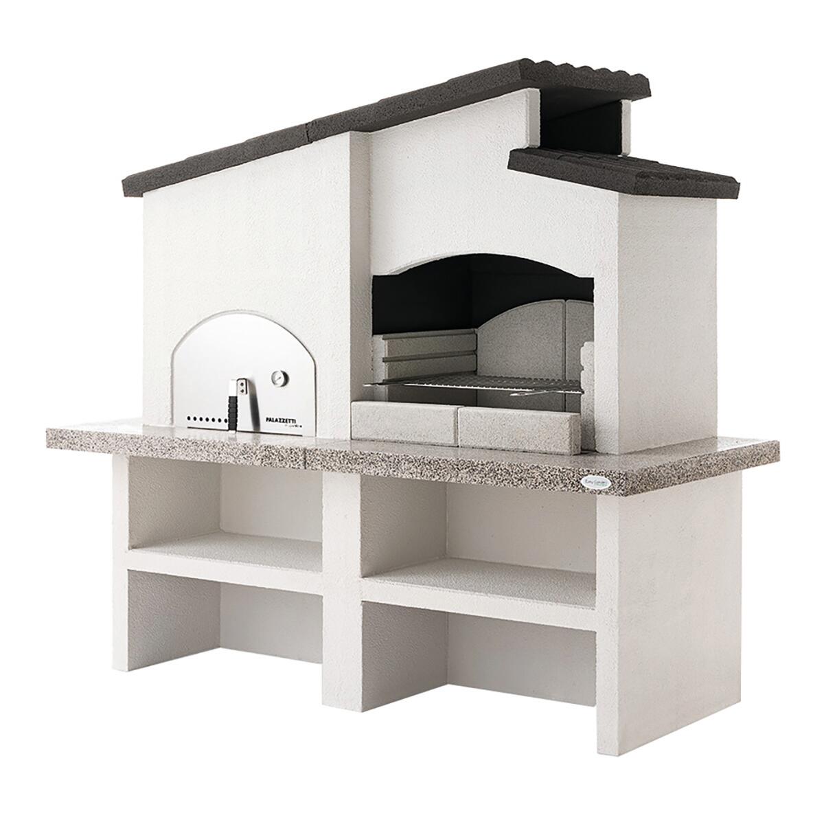 Barbecue in cemento refrattario EASY GARDEN BY PALAZZETTI NEW ZEALAND 2 L  95 x P 95 x H 187 cm | Leroy Merlin