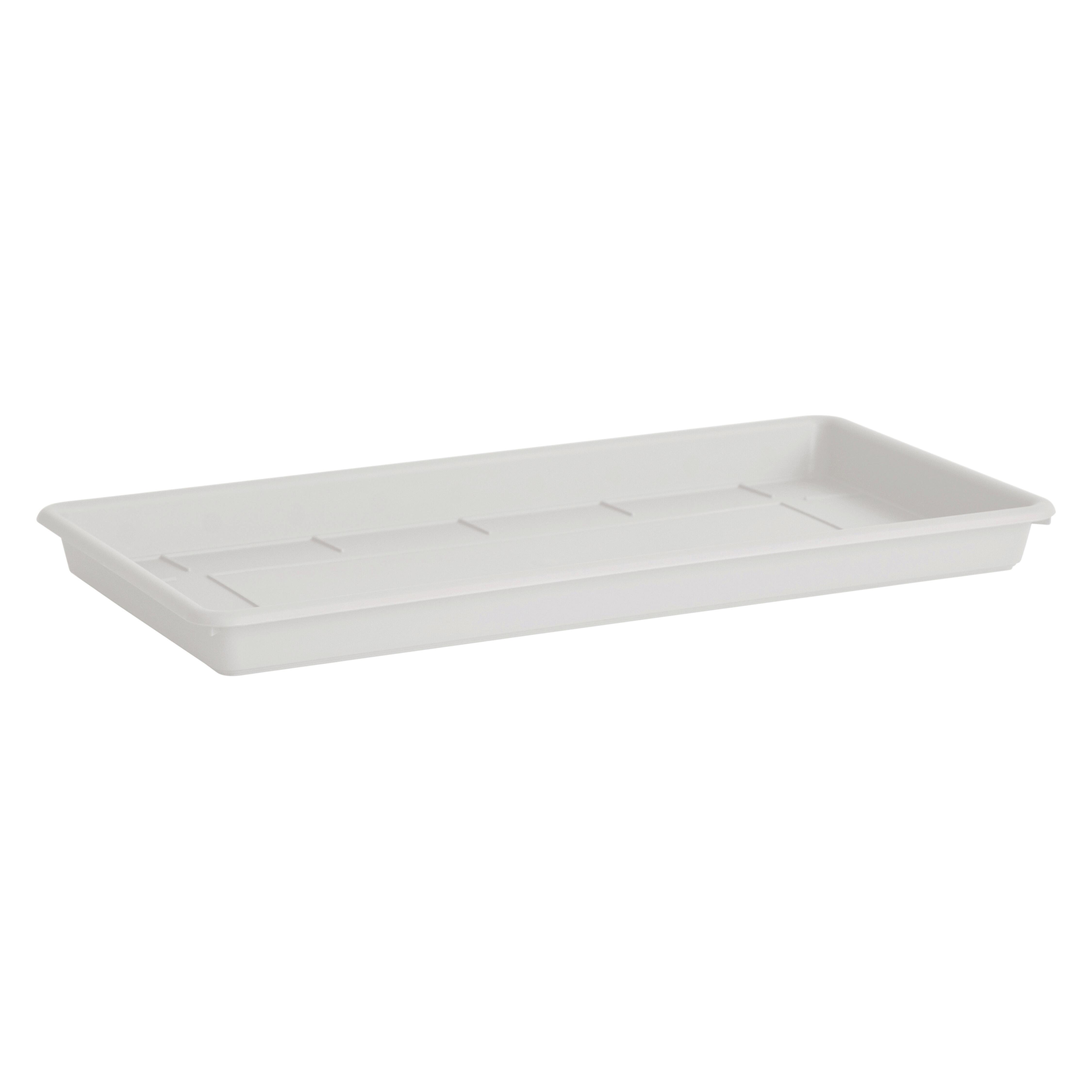 Sottovaso Naxos Tondo Antracite D24cm in Plastica