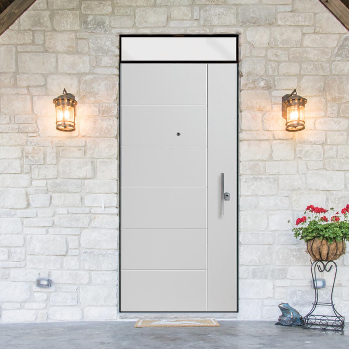 Porta blindata YALE Tiger bianco L 85 x H 240 cm sinistra Leroy Merlin