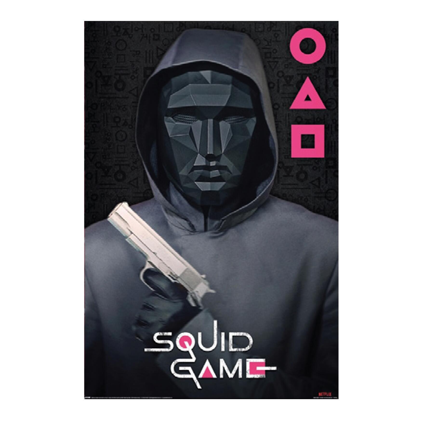 Poster Squid Game Mask Man 61x91.5 Cm | Leroy Merlin