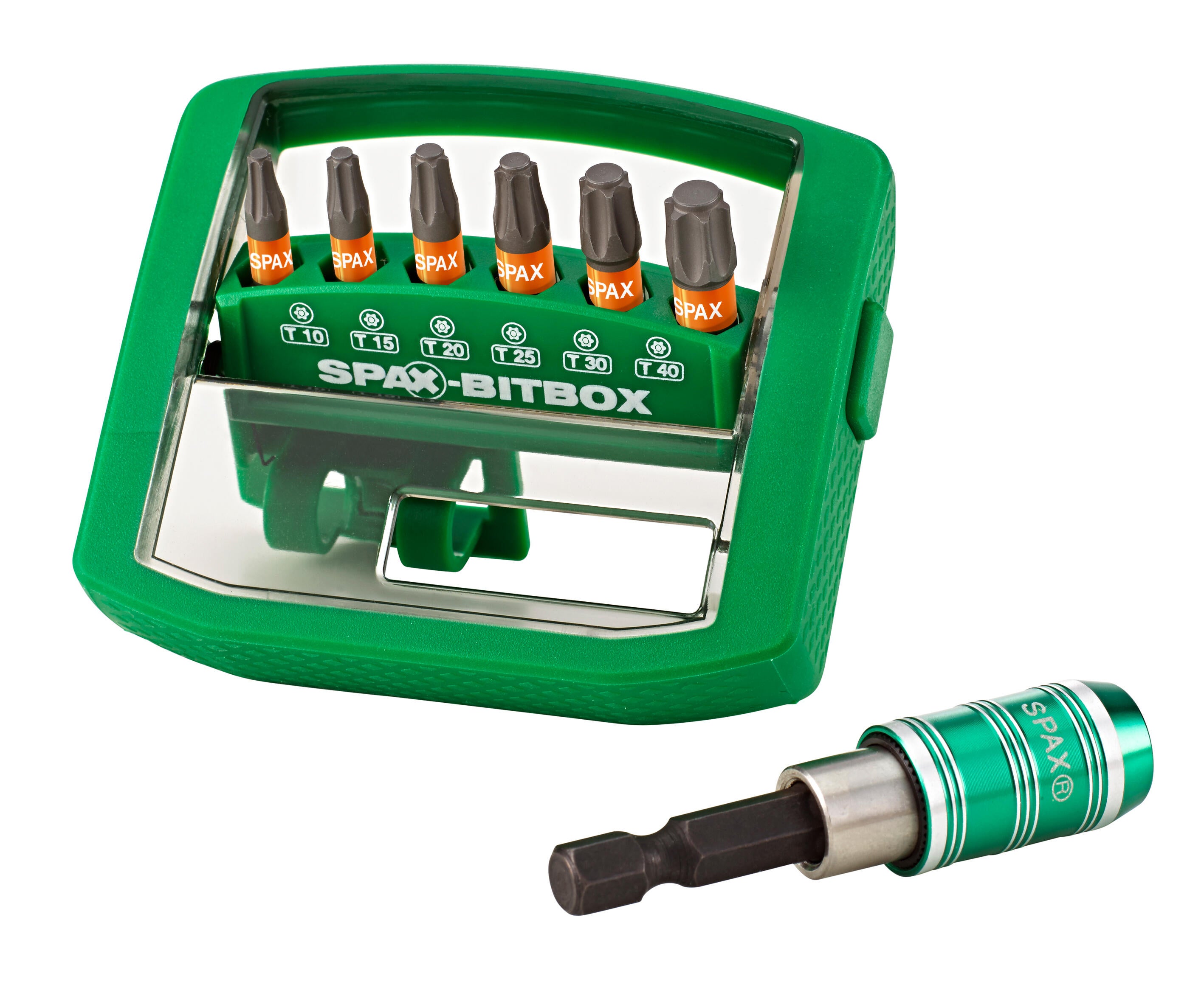 Set di inserti per avvitatori SPAX BITbox T-Star plus 7 pezzi | Leroy ...