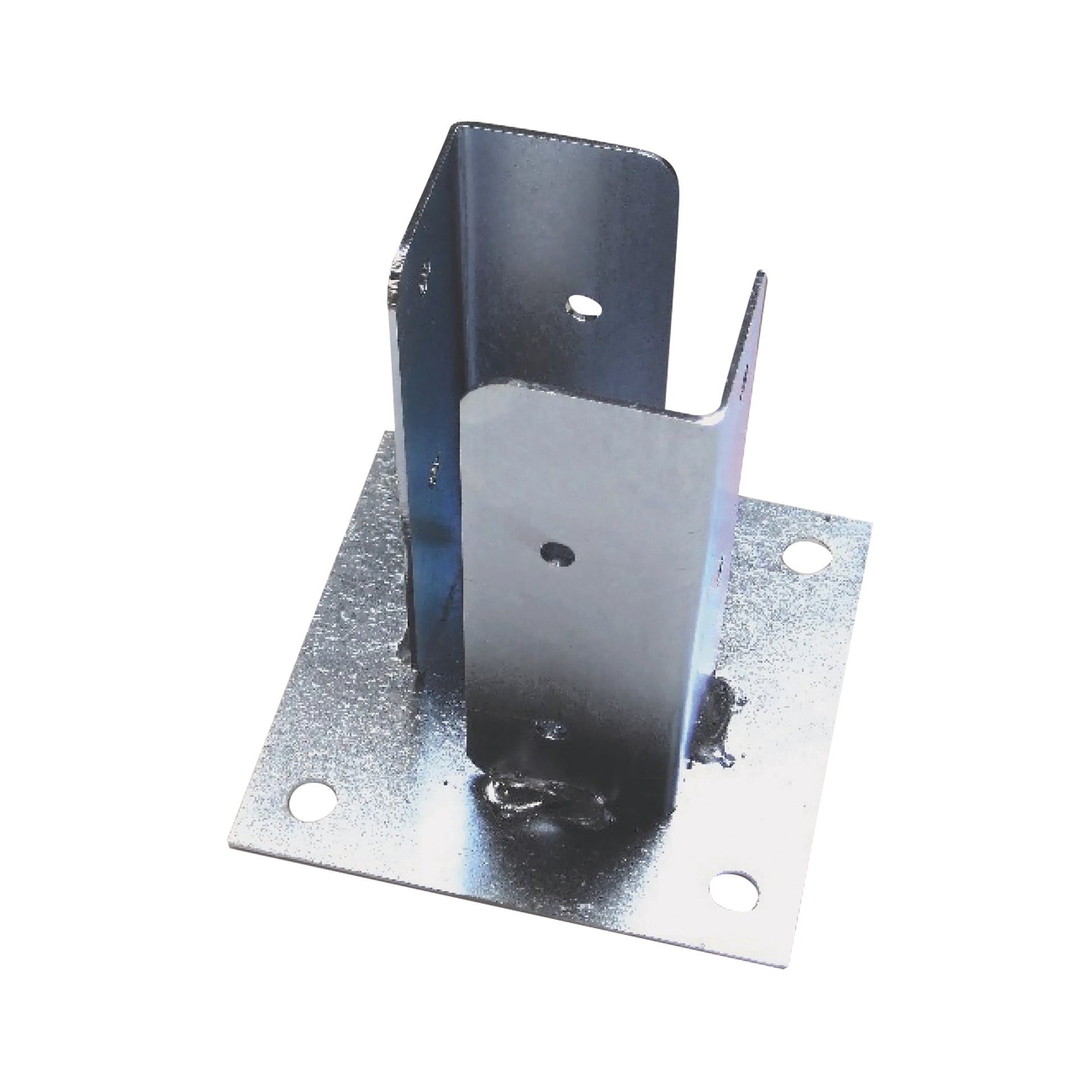 Supporto per palo in acciaio L 12.5x H 13