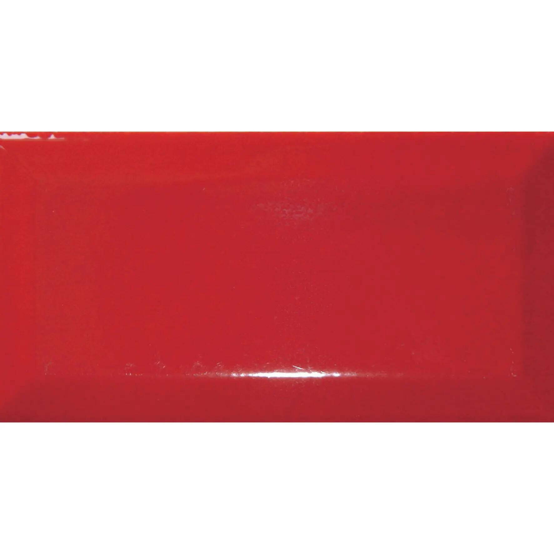 Piastrella per rivestimenti Metro 7.5 x 15 cm sp. 7 mm rosso - 1