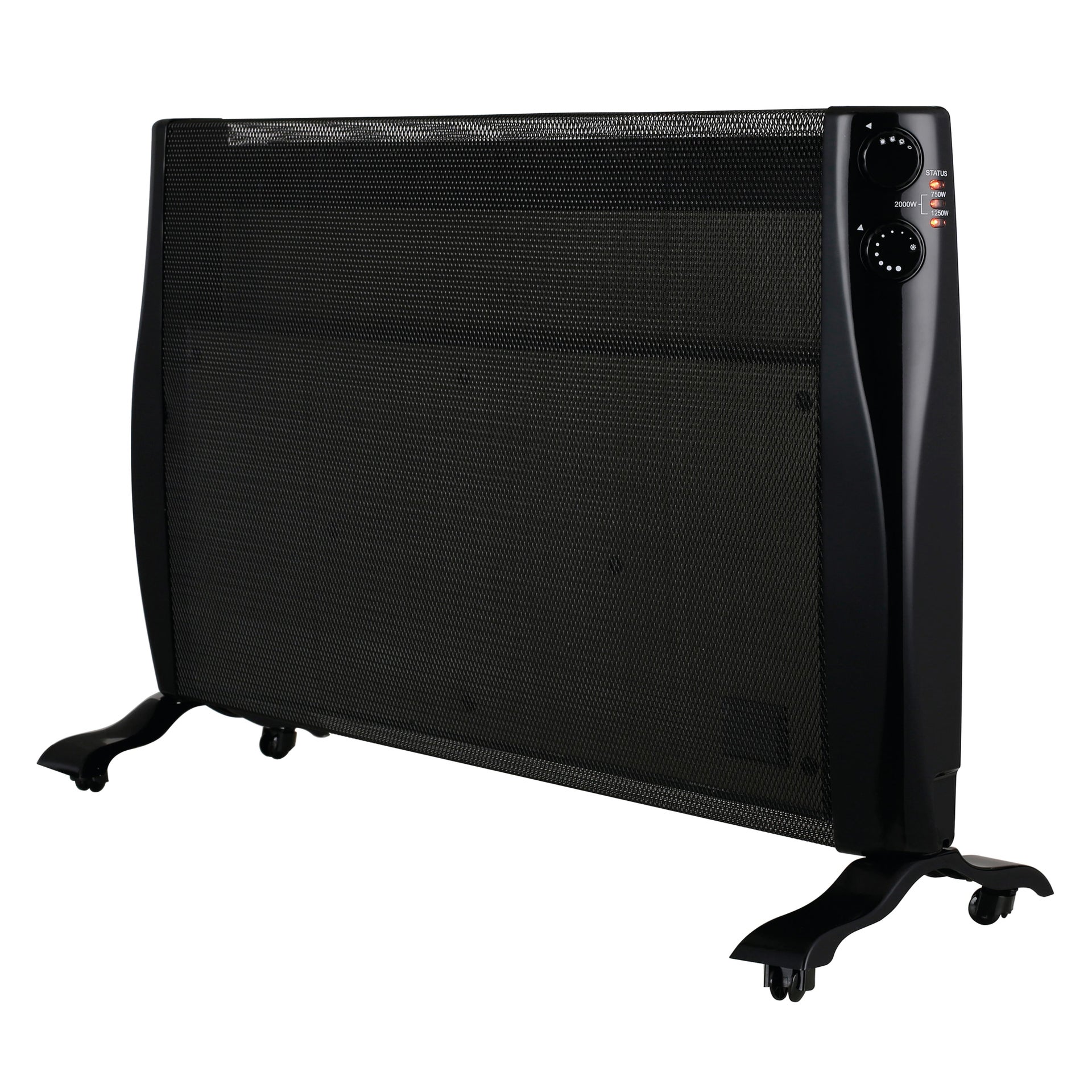 Convettore mobile elettrico EQUATION nero 2000 W