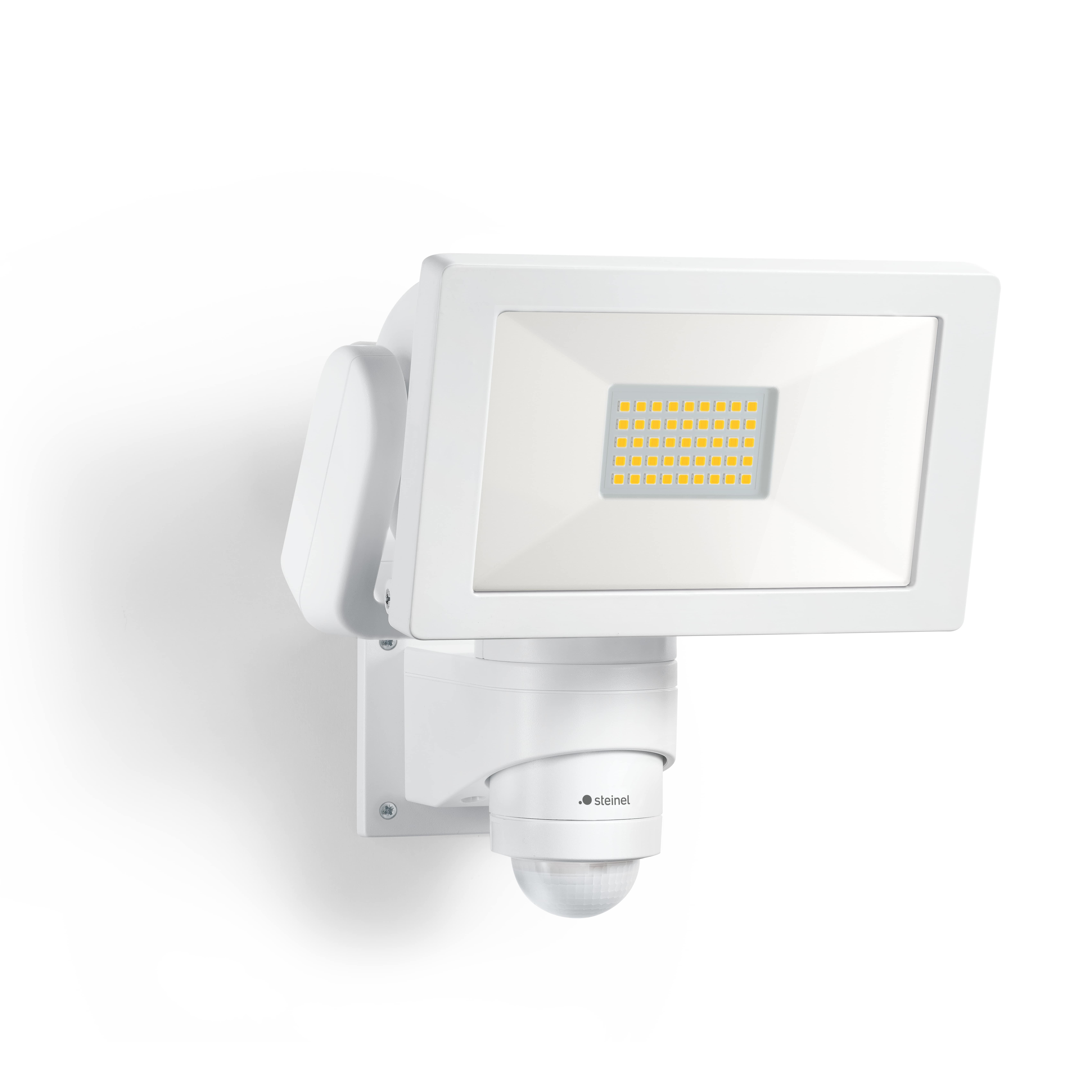 Goobay 59008 Faro da Esterno a LED con Cavalletto Telescopico, 30 W, Giallo, Nero