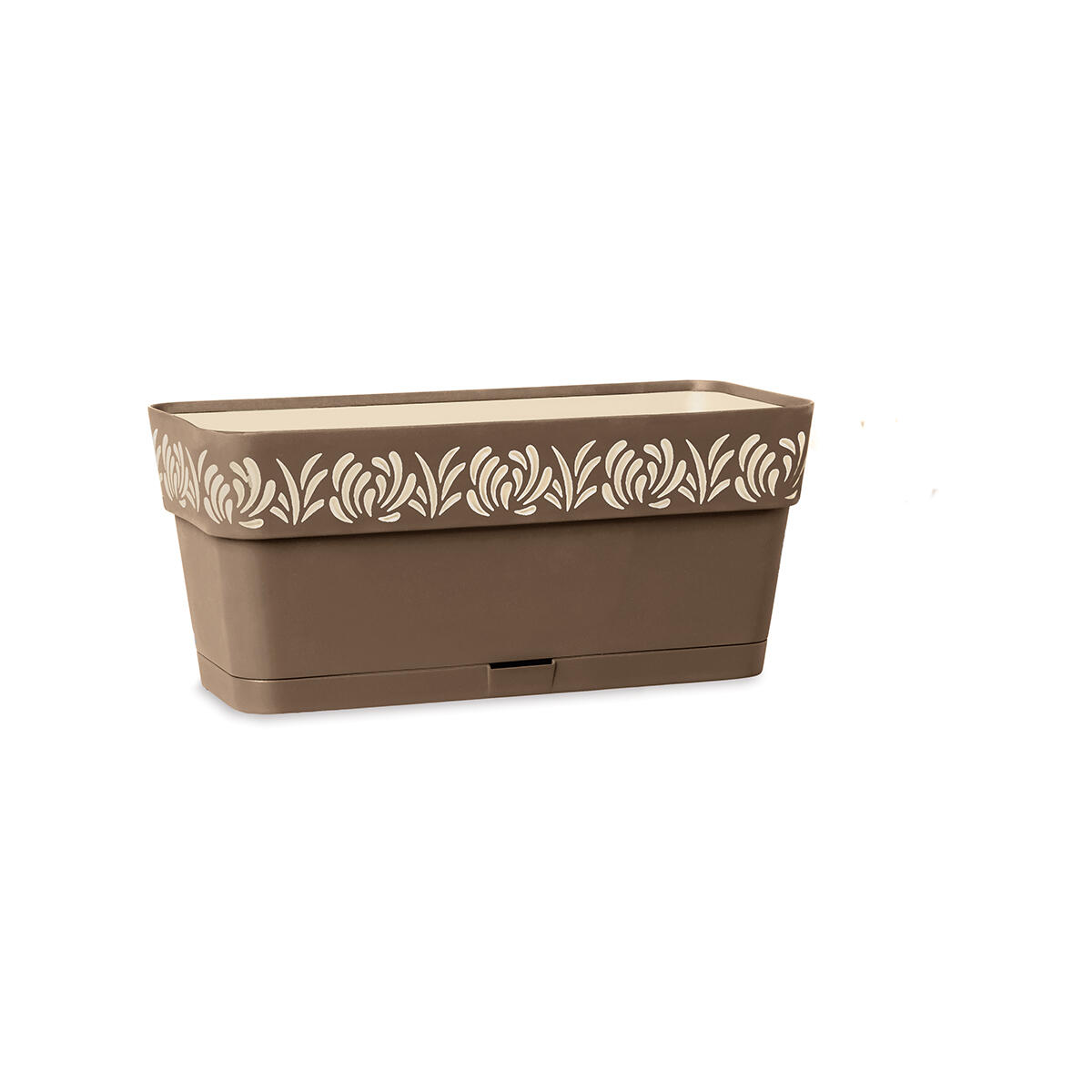Terra - Cassetta portafiori Crown, in più Colori, 39 cm