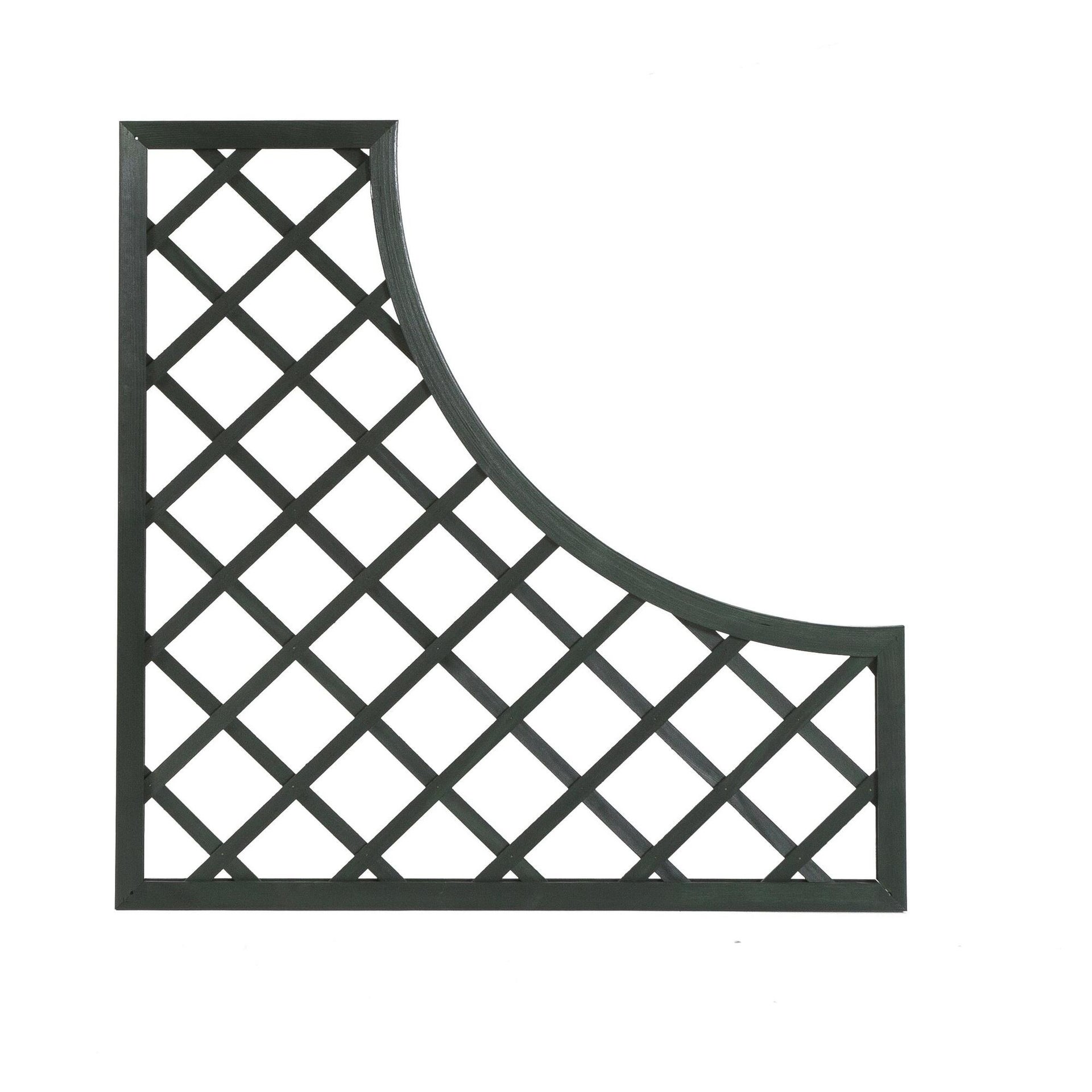 Traliccio fisso Berty in legno H 35 x L 98 cm