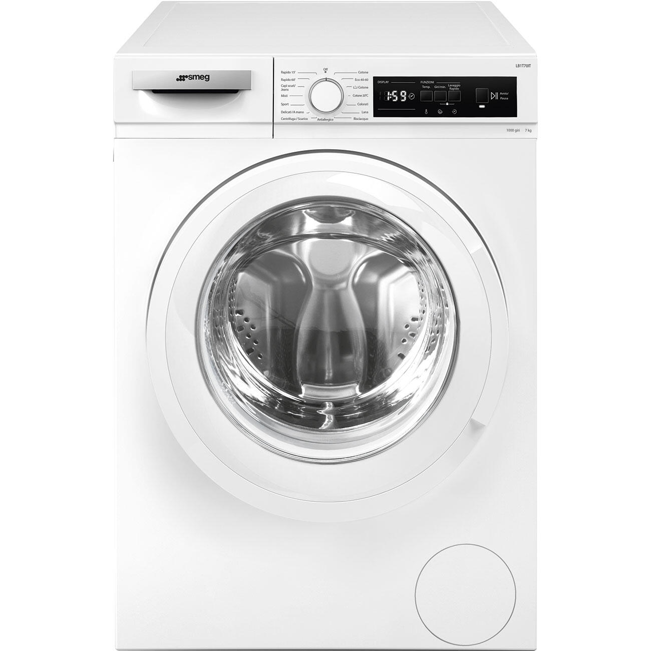 Lavatrice libera installazione WHIRLPOOL, carica frontale, FSB 723V BS IT N,  7 Kg, 1200 giri/min, D | Leroy Merlin