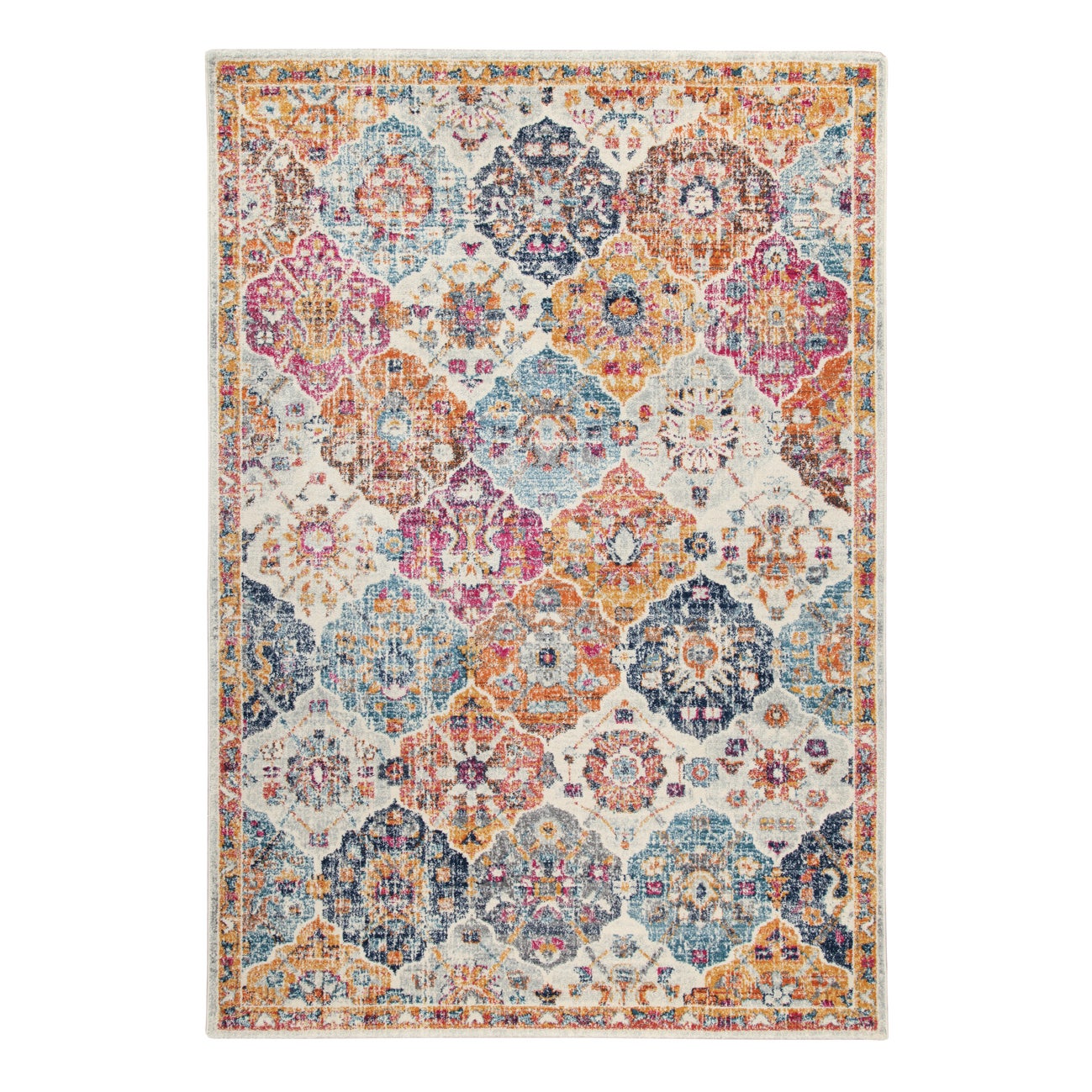 Tappeto Eileen tiles , colori assortiti, 66x110