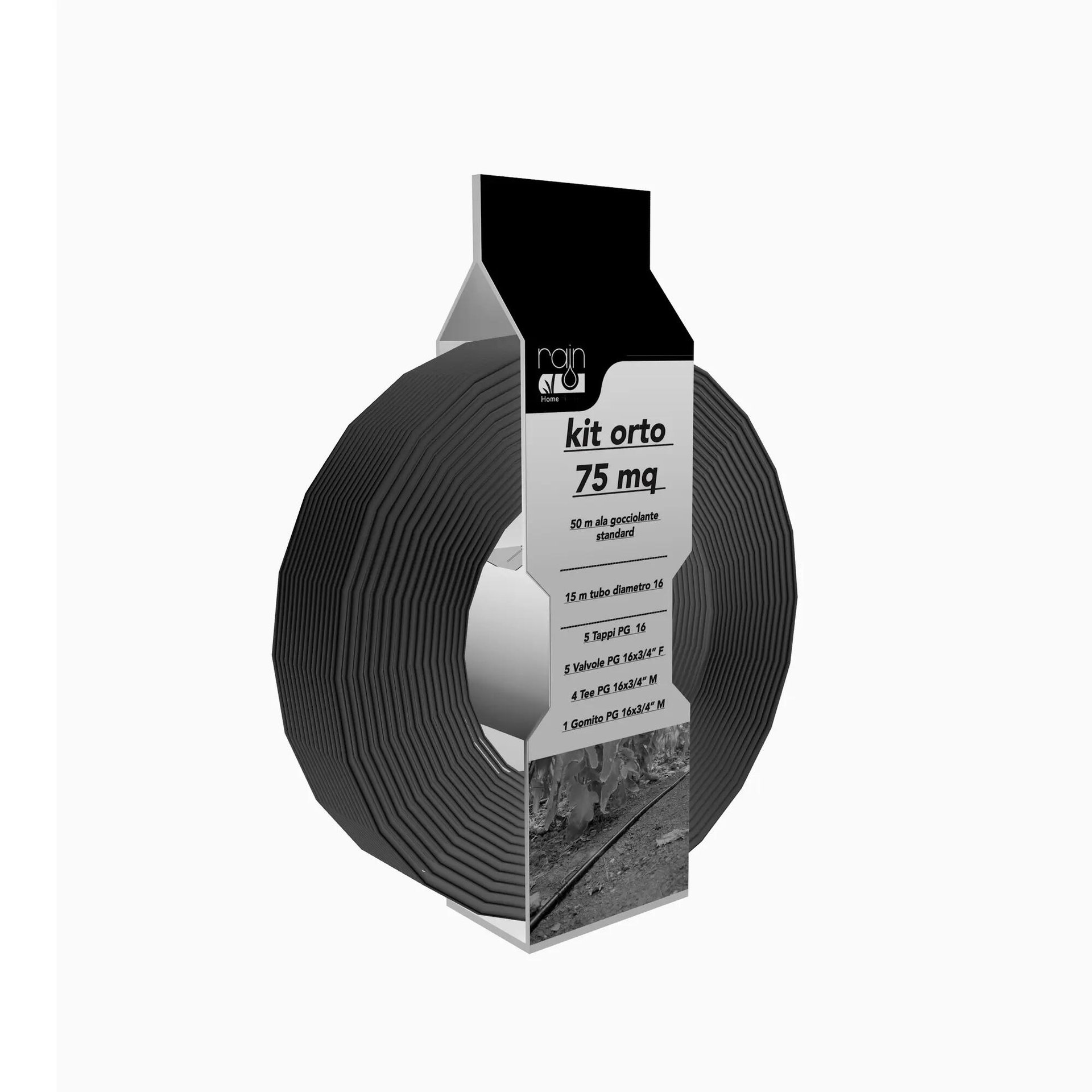 Microirrigazione 75 punti di irrigazione RAIN Orto 75 mq