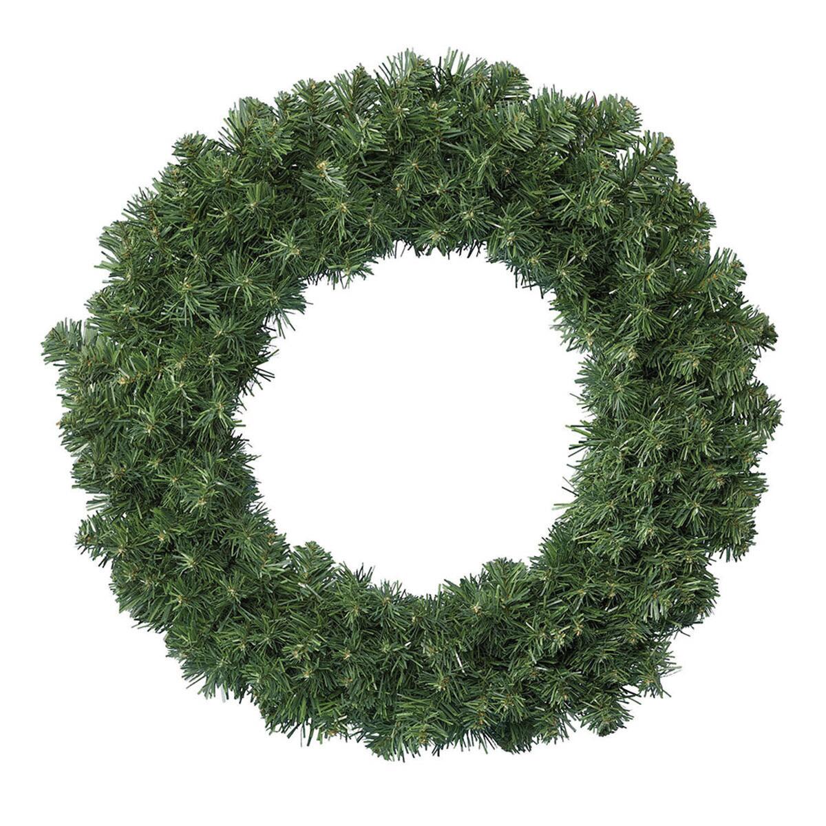 Corona Di Natale Illuminata Per Esterno 68x38 Cm | Ghirlanda Natalizia Per Porta D'ingresso, Parete O Interno Con Luci Integrate