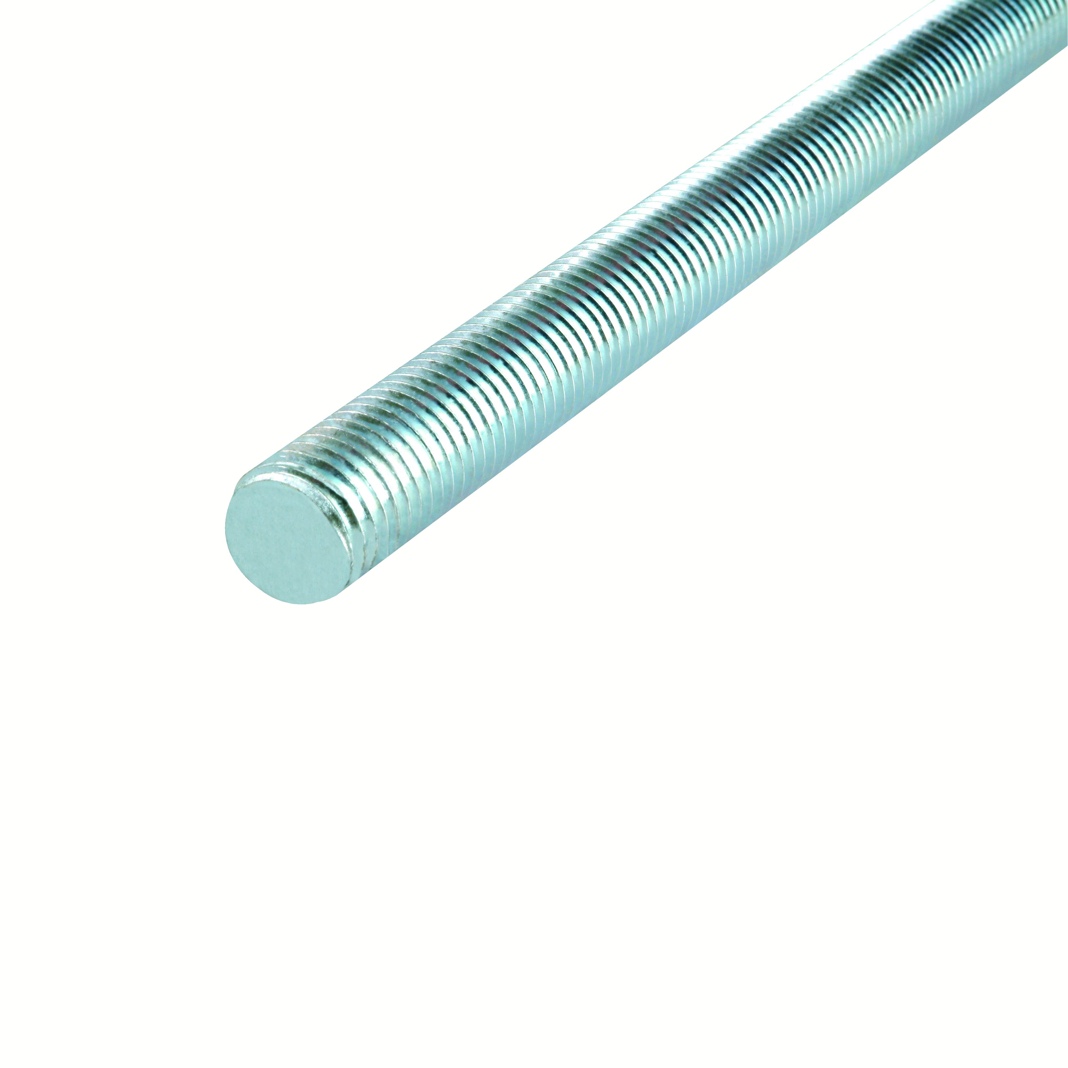 Barra Filettata Nylon M12 - Lunghezza 1000 Mm, 1 Metro, Per Fai Da Te E Progetti Tecnici