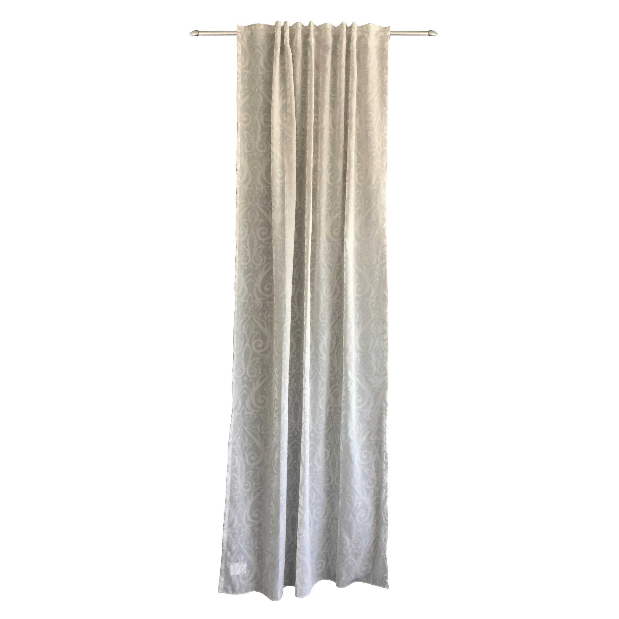 Elbersdrucke Tenda con passanti nascosti Air 03, semitrasparente, 255 x 140 cm, 201807, per soggiorno, camera da letto, cucina, corridoio, cameretta dei bambini