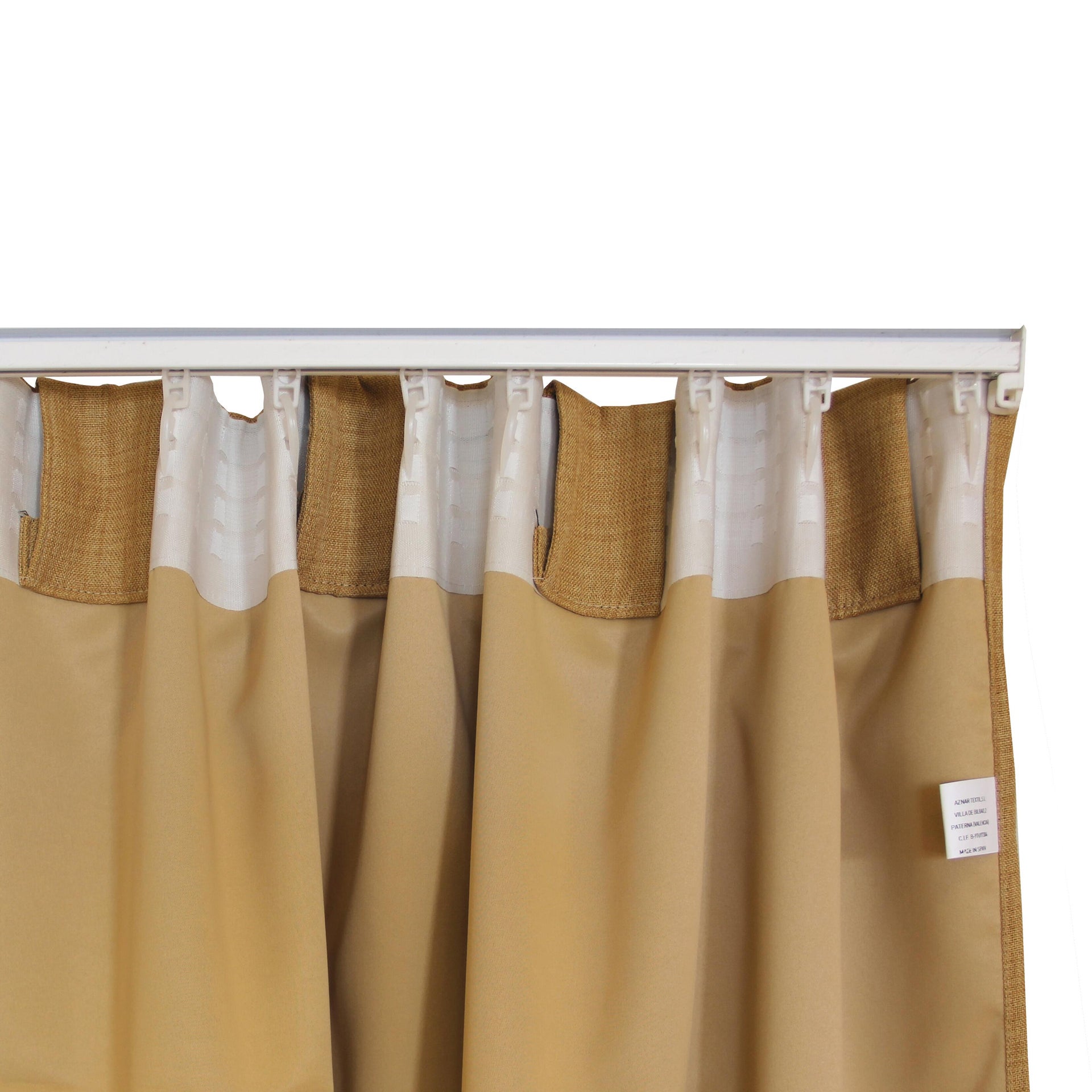 Tenda Oscurante Ignifugo Lin Giallo Fettuccia E Passanti 140 X 300 Cm Leroy Merlin