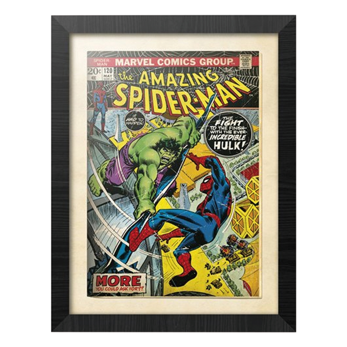 Stampa incorniciata Spiderman 34.8x44.8 cm - 1