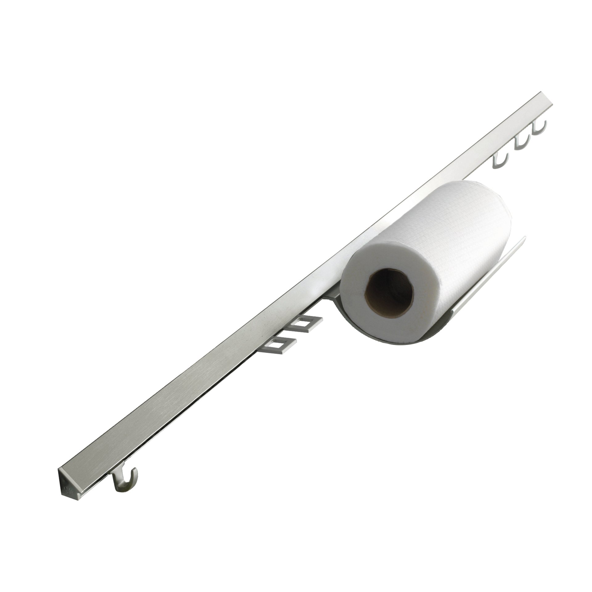 Barra sottopensile Easy system 60 in alluminio 60 x 2.08 x 2.385 cm