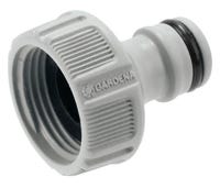 Adattatore per rubinetto femmina 1/2-3/4 bimateriale PLUVIA K1412R Adattatore per rubinetto femmina 1/2-3/4 bimateriale PLUVIA K1412R